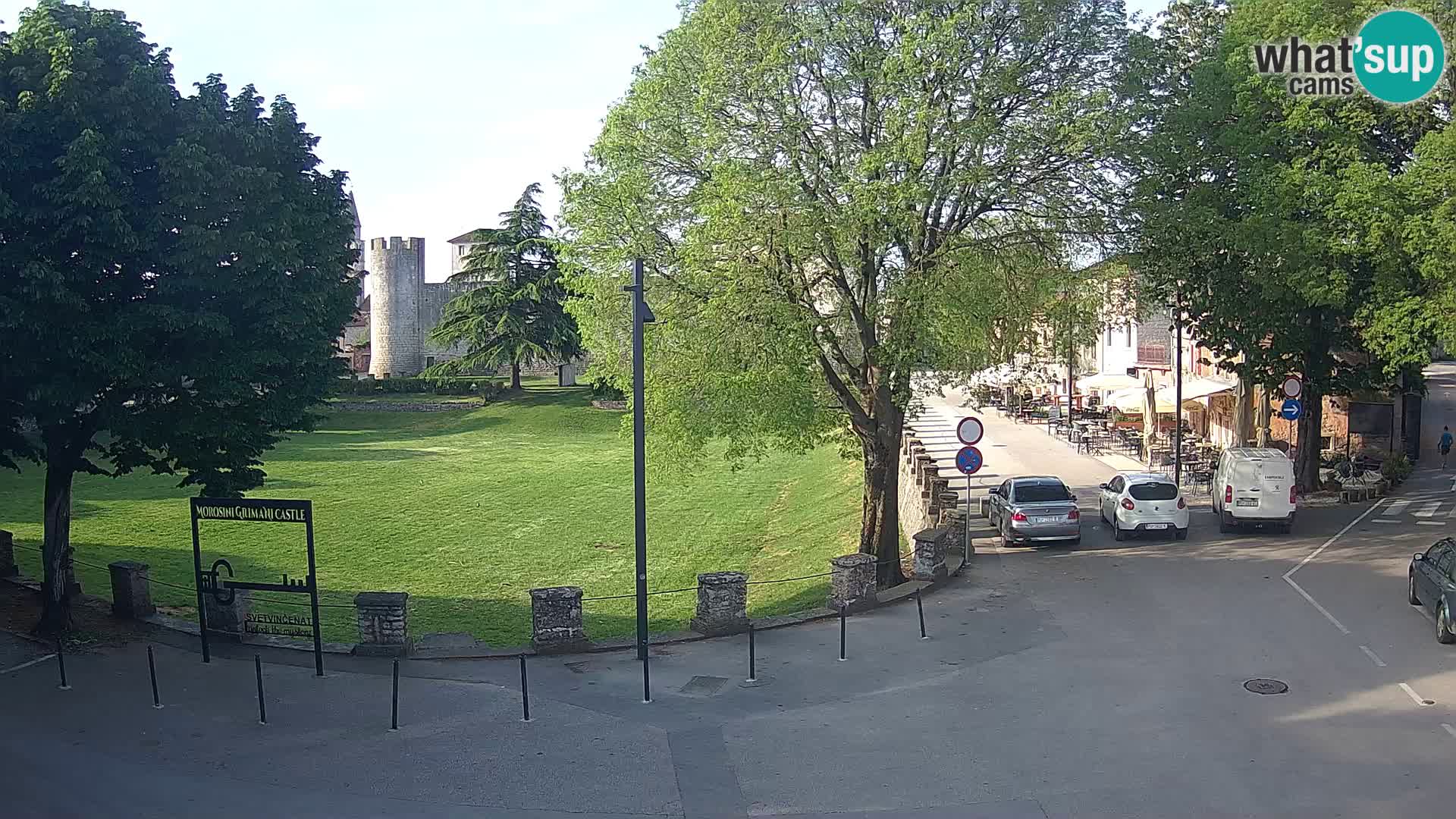 Live Svetvinčenat – view to Castle Morosini Grimani – Istria – Croatia