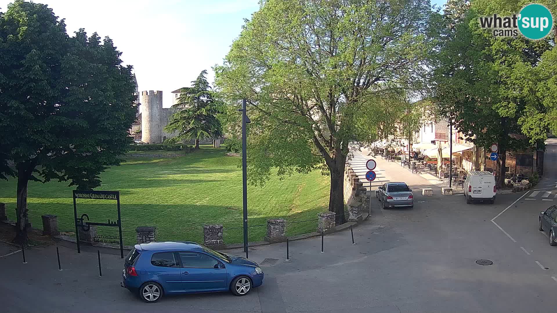 Live Svetvinčenat – vue sur le château Morosini Grimani – Istrie – Croatie