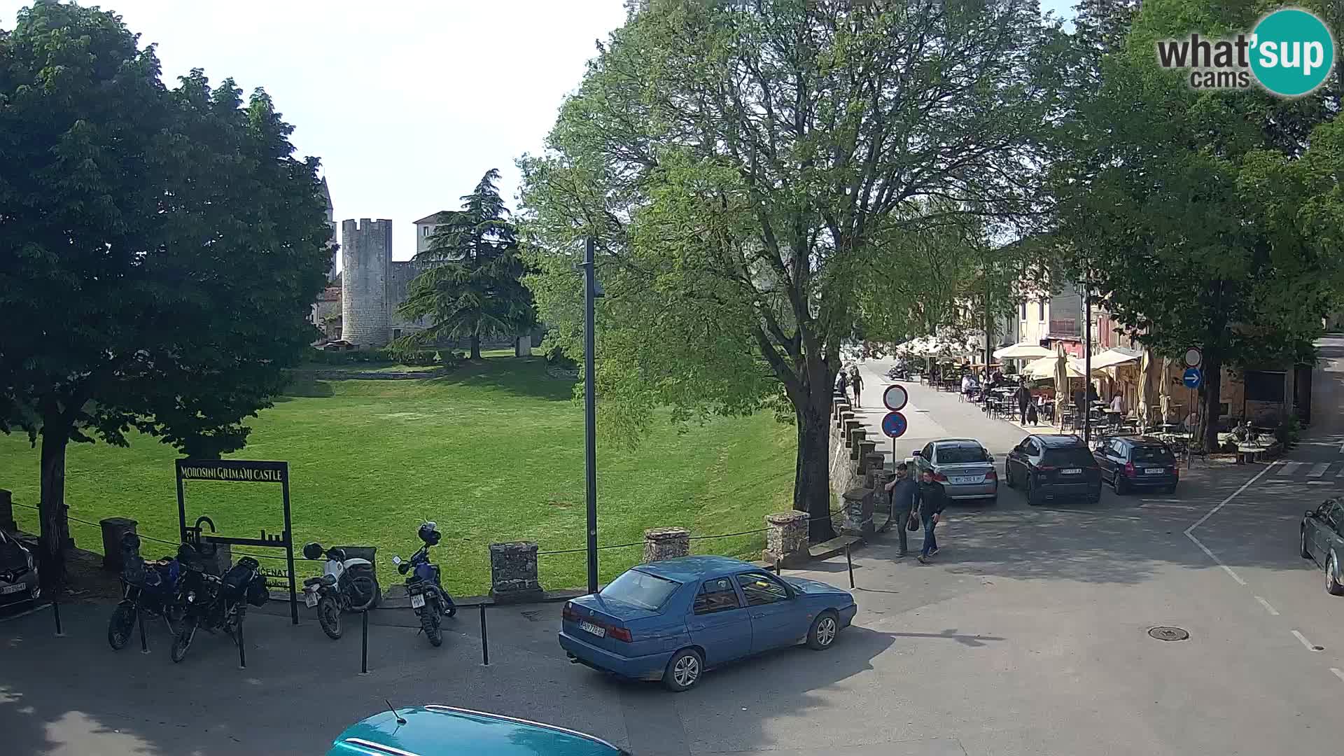 Live Svetvinčenat – view to Castle Morosini Grimani – Istria – Croatia