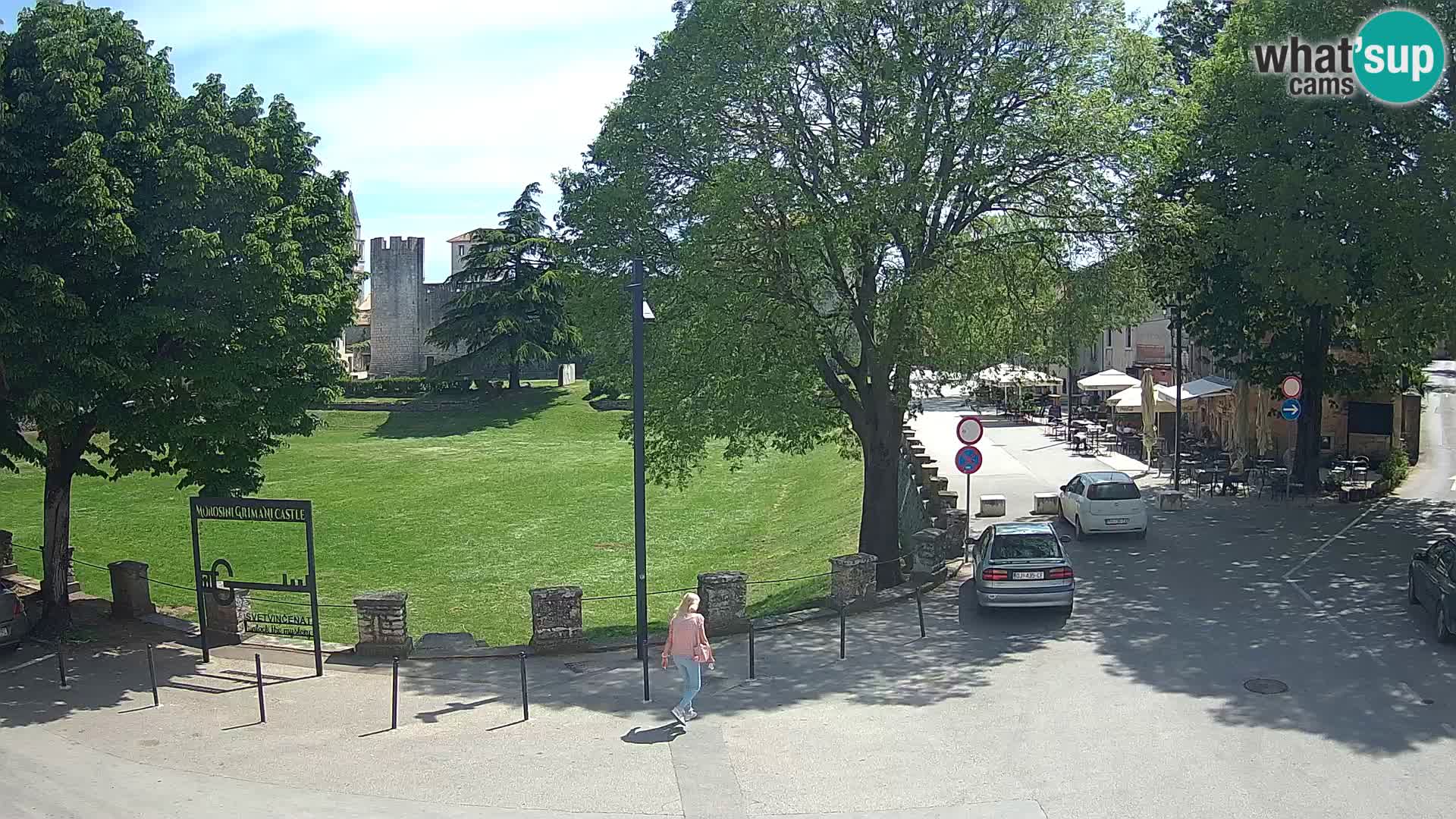 Live Svetvinčenat – view to Castle Morosini Grimani – Istria – Croatia
