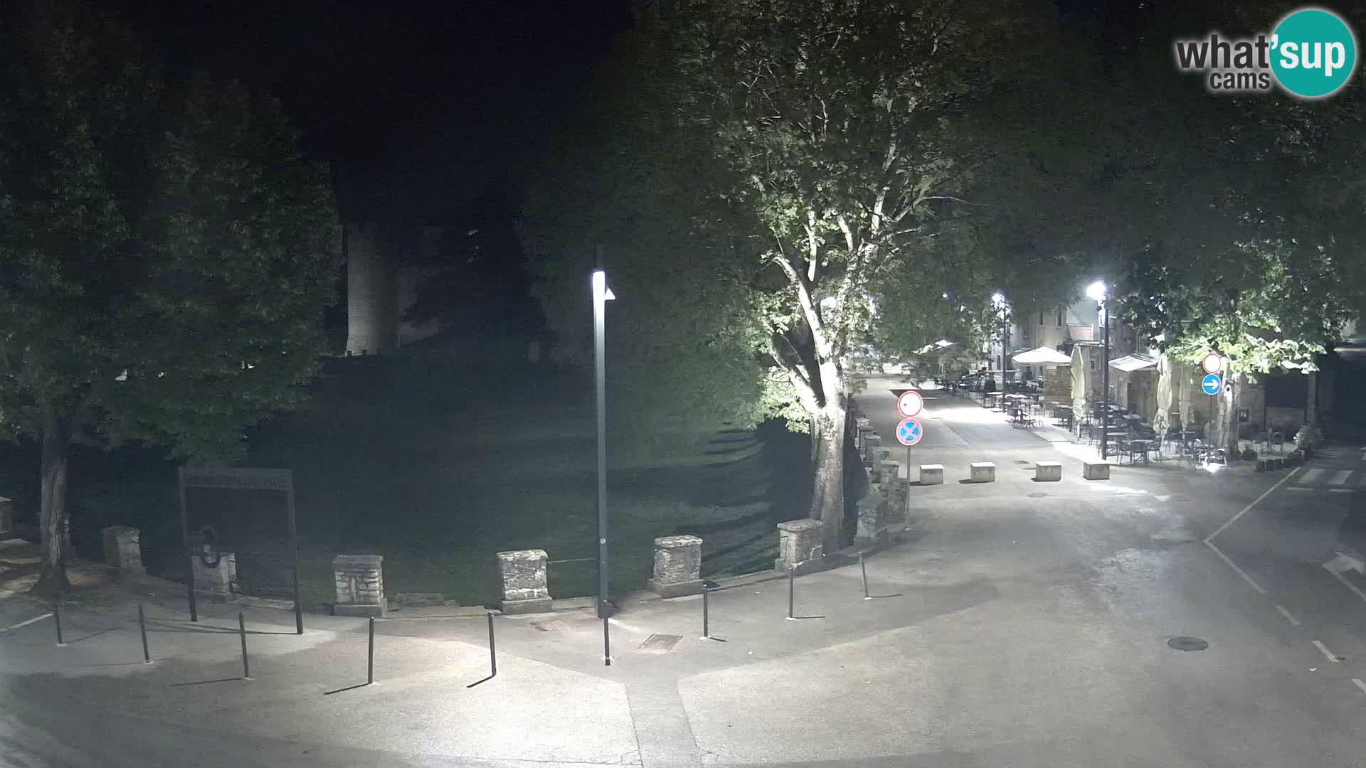 LIVE Svetvinčenat – vista al castillo Morosini Grimani – Istria – Croacia