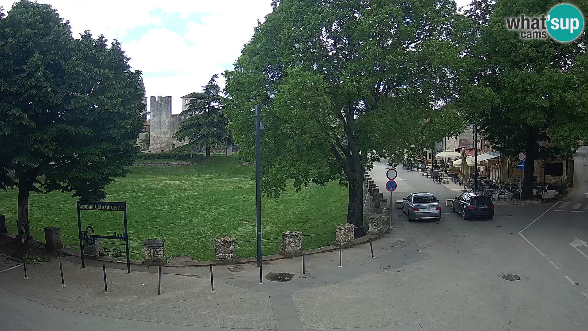 LIVE Svetvinčenat – vista al castillo Morosini Grimani – Istria – Croacia