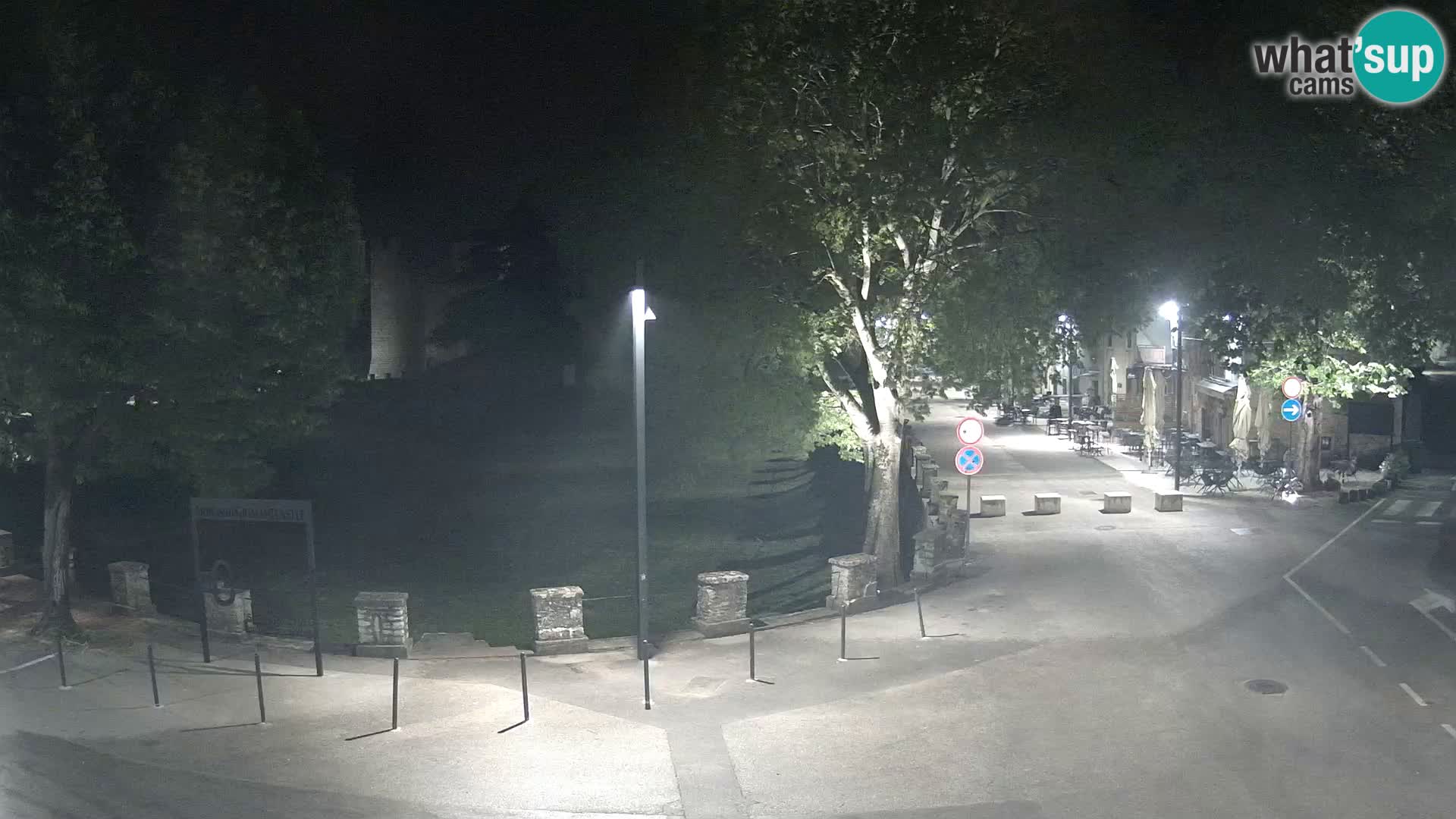Live Svetvinčenat (Sanvincenti) – vista sul castello Morosini Grimani – Istria – Croazia