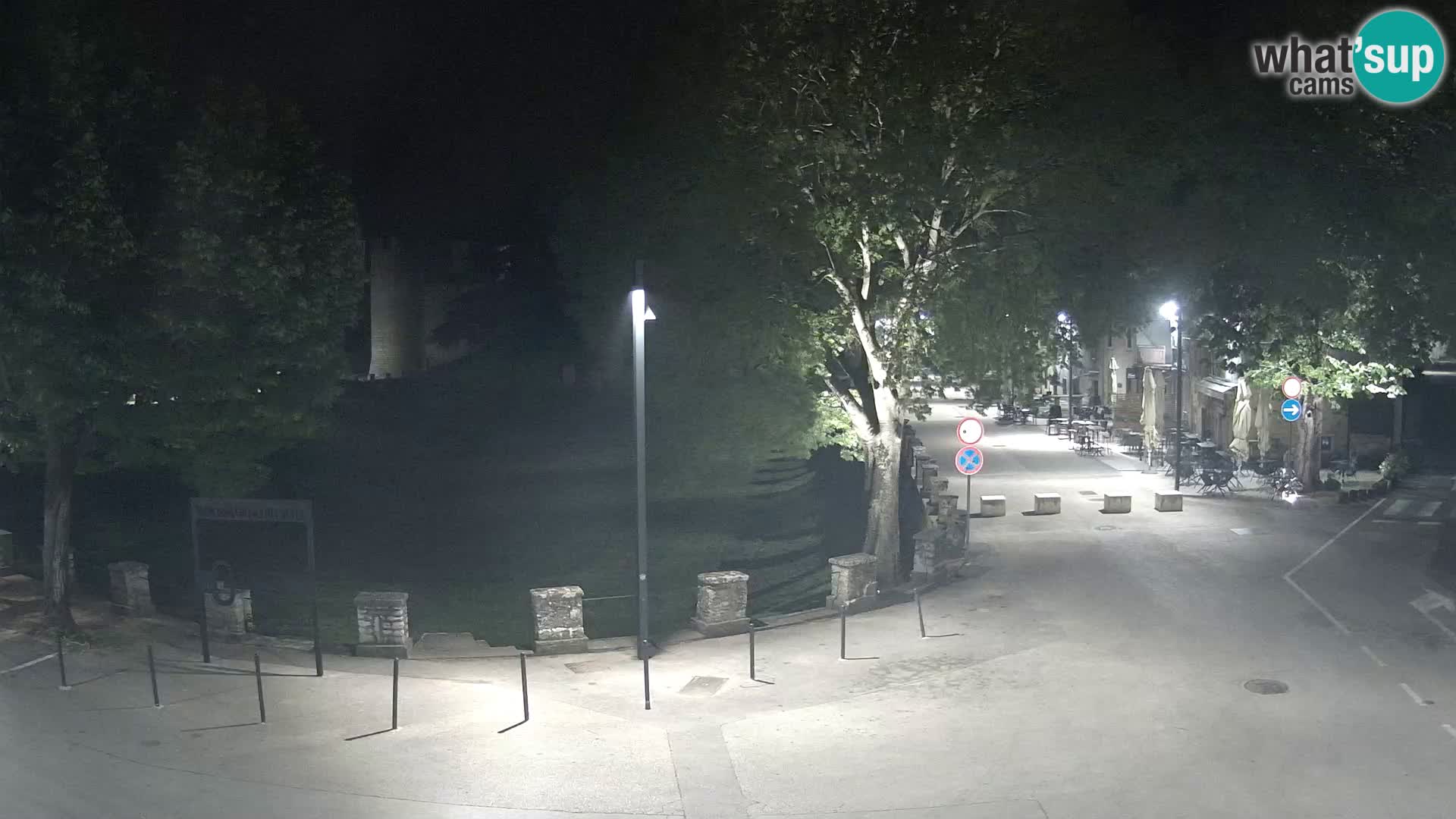 LIVE Svetvinčenat – vista al castillo Morosini Grimani – Istria – Croacia