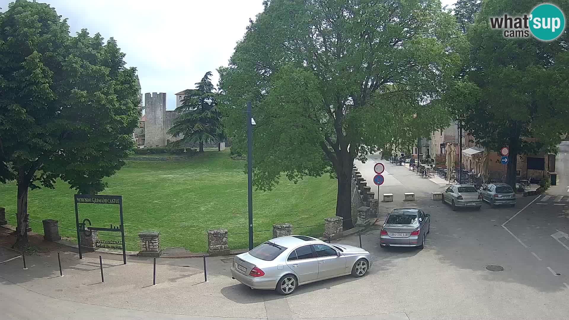 LIVE Svetvinčenat – vista al castillo Morosini Grimani – Istria – Croacia