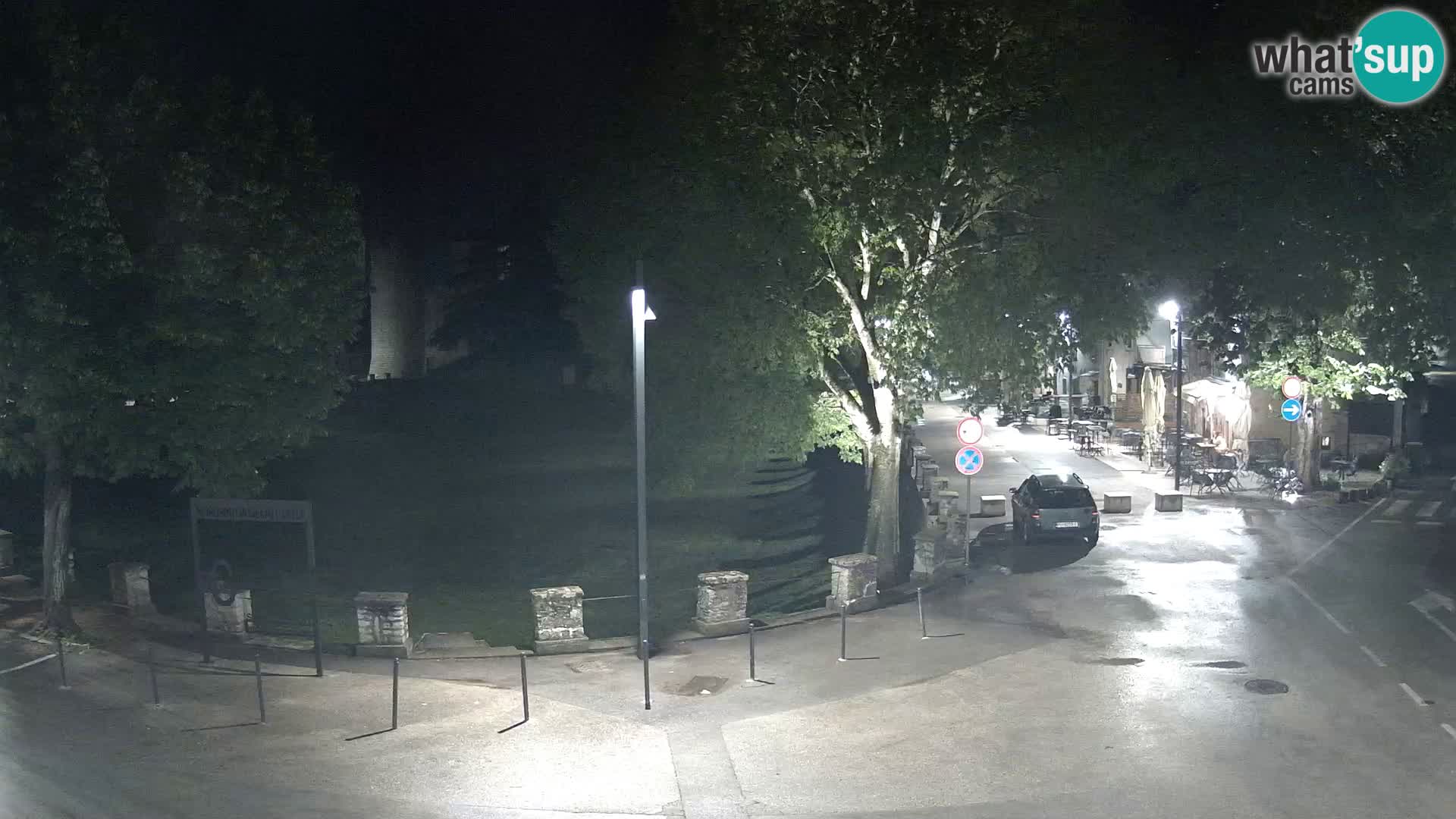 Live Svetvinčenat – vue sur le château Morosini Grimani – Istrie – Croatie