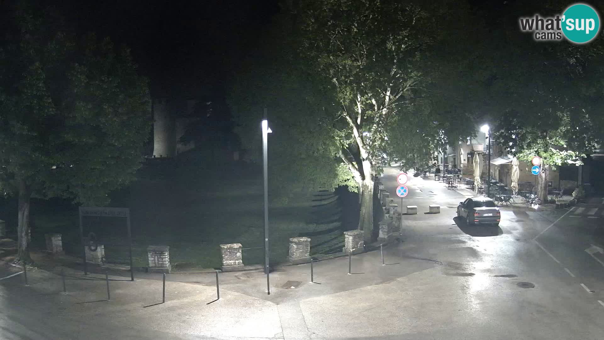 Live Svetvinčenat – vue sur le château Morosini Grimani – Istrie – Croatie