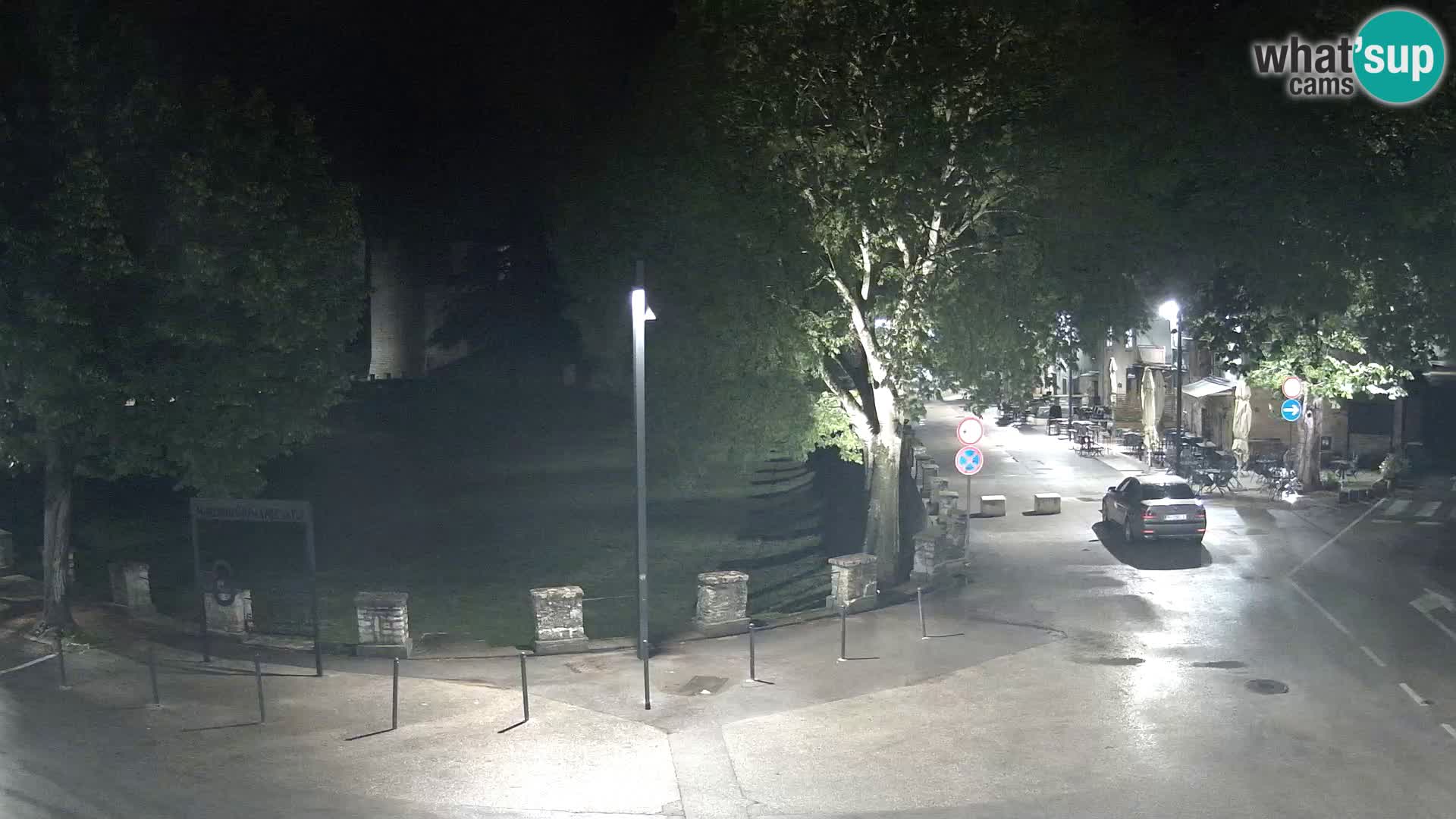 Live Svetvinčenat (Sanvincenti) – vista sul castello Morosini Grimani – Istria – Croazia