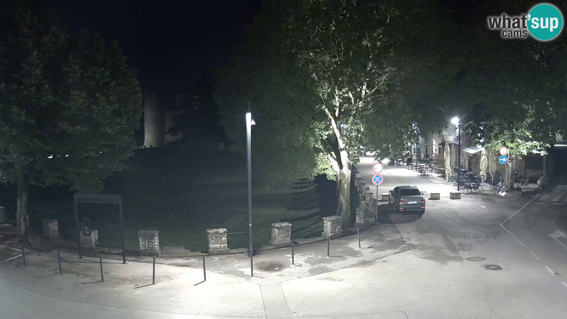 LIVE Svetvinčenat – vista al castillo Morosini Grimani – Istria – Croacia