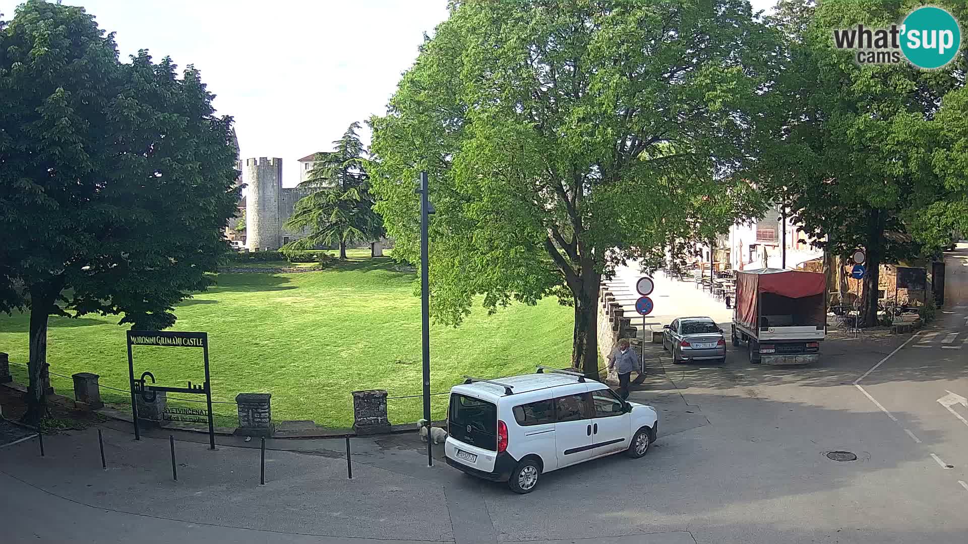 Live Svetvinčenat – view to Castle Morosini Grimani – Istria – Croatia