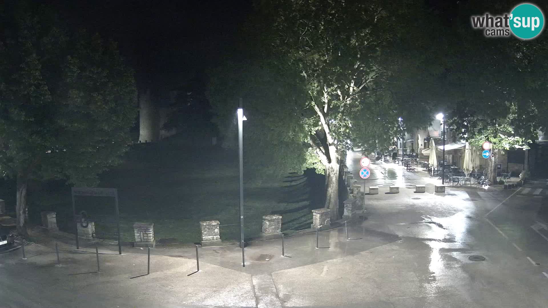 LIVE Svetvinčenat – vista al castillo Morosini Grimani – Istria – Croacia