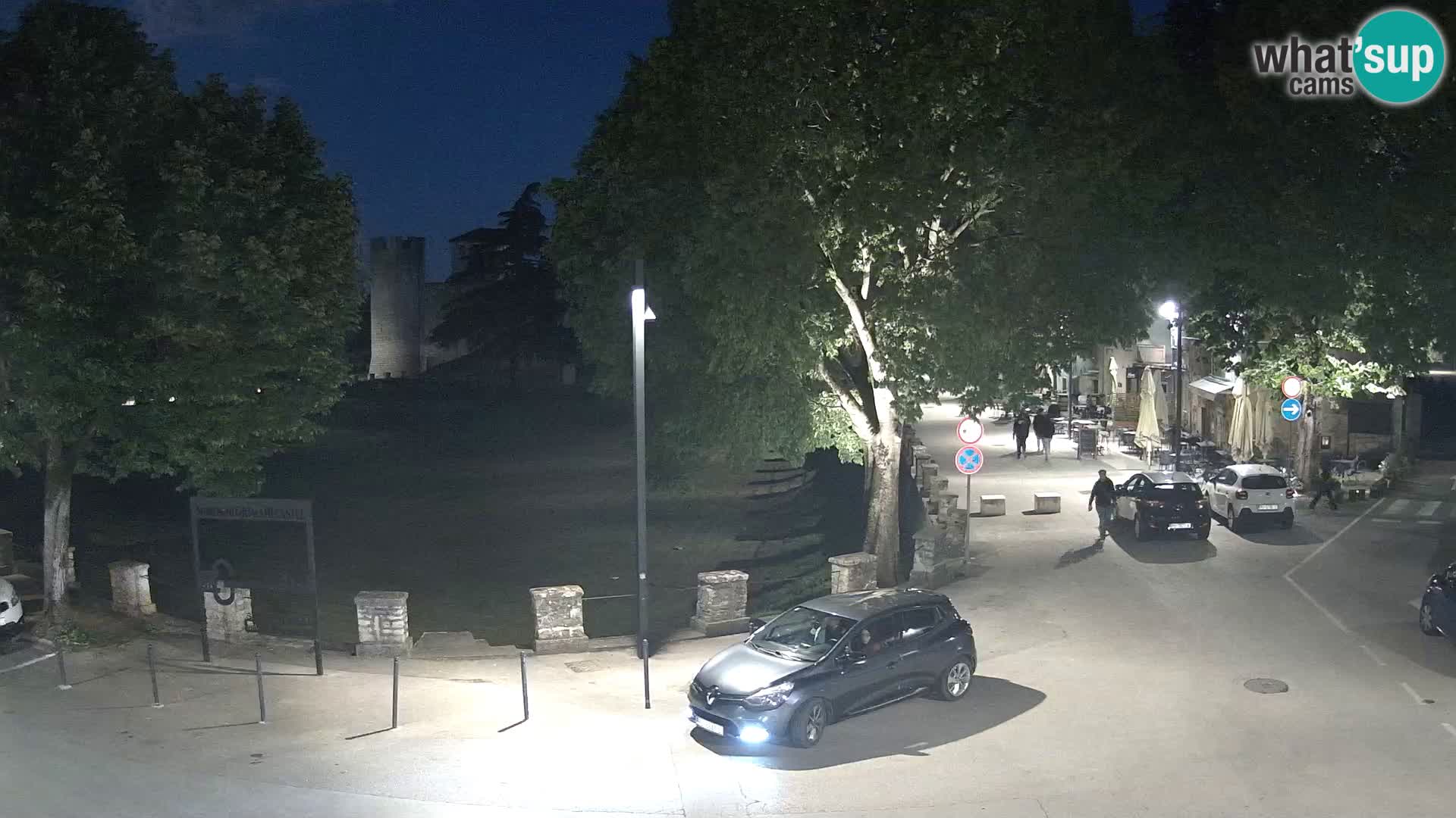Live Svetvinčenat (Sanvincenti) – vista sul castello Morosini Grimani – Istria – Croazia