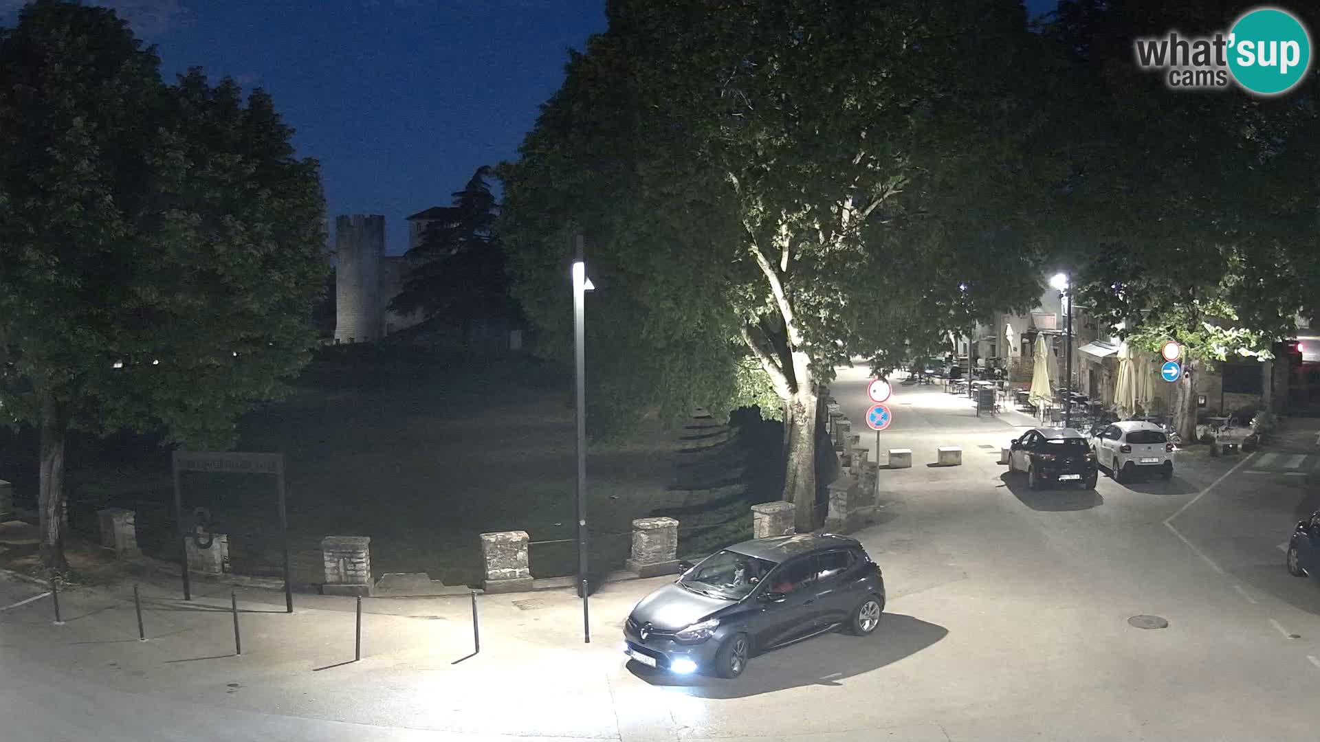 LIVE Svetvinčenat – vista al castillo Morosini Grimani – Istria – Croacia