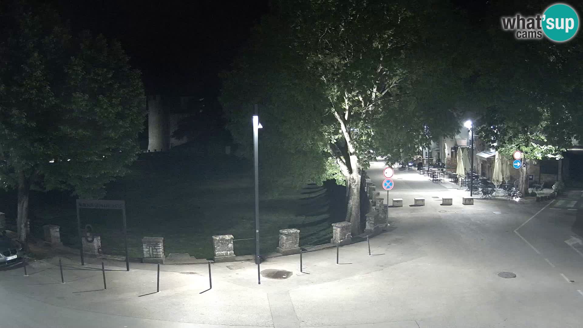 Live Svetvinčenat – view to Castle Morosini Grimani – Istria – Croatia