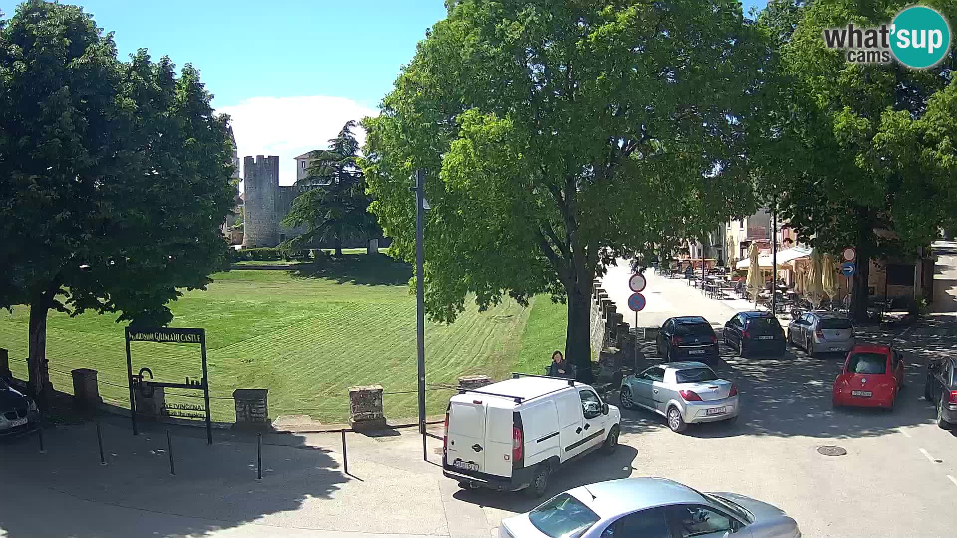 Live Svetvinčenat – view to Castle Morosini Grimani – Istria – Croatia