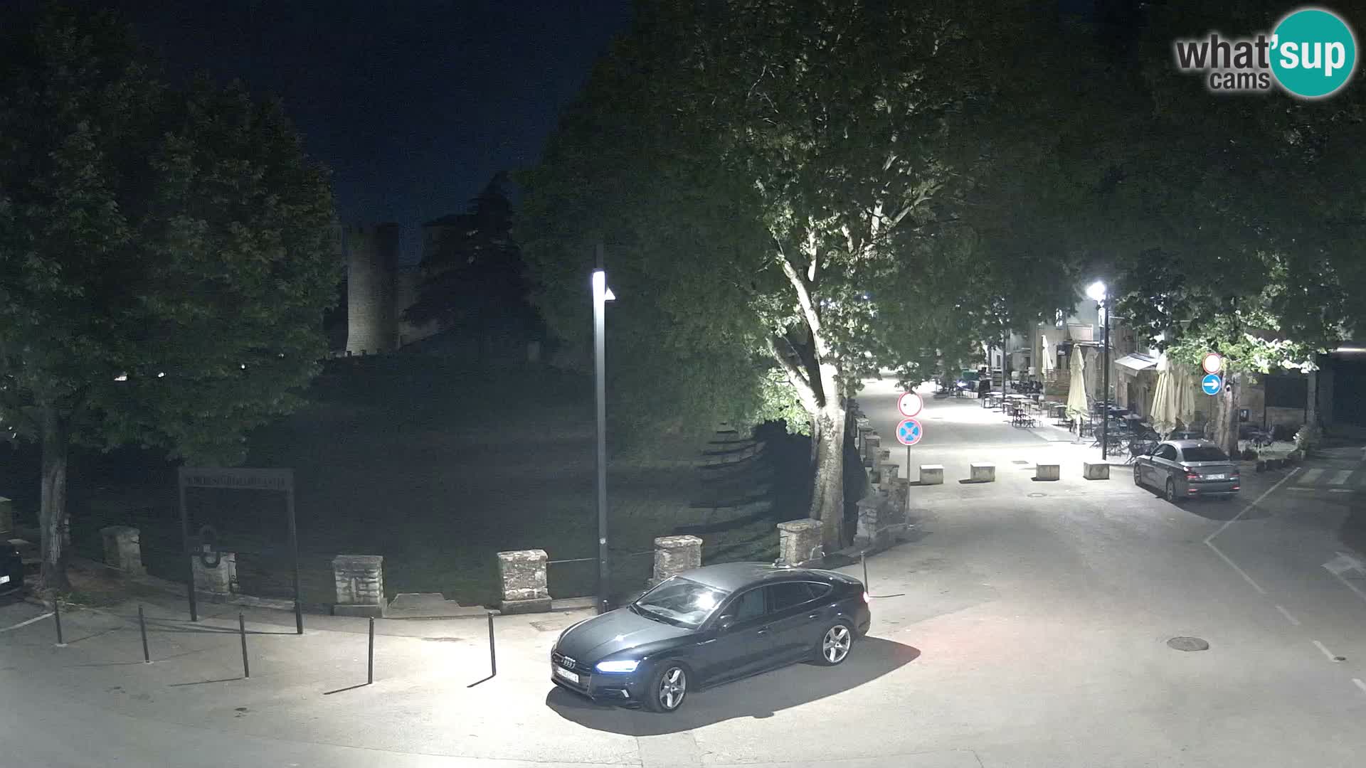 LIVE Svetvinčenat – vista al castillo Morosini Grimani – Istria – Croacia