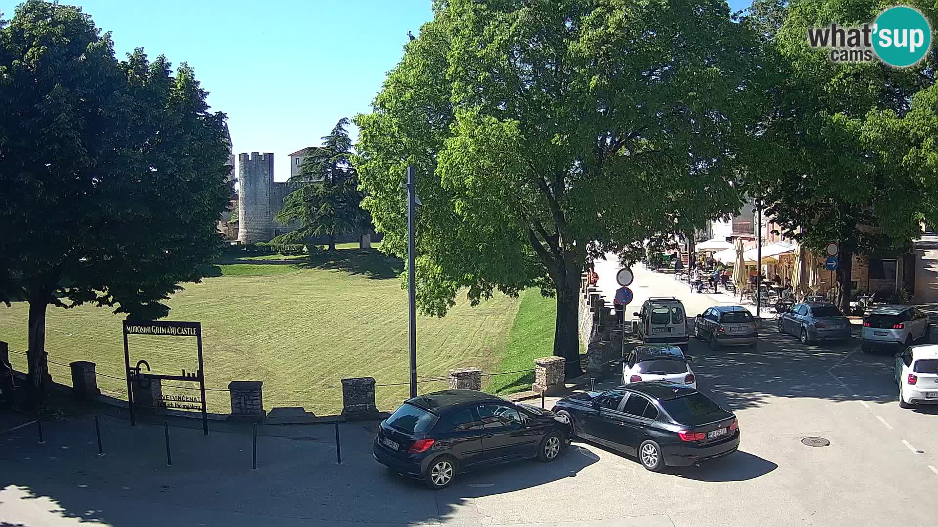 Live Svetvinčenat – view to Castle Morosini Grimani – Istria – Croatia