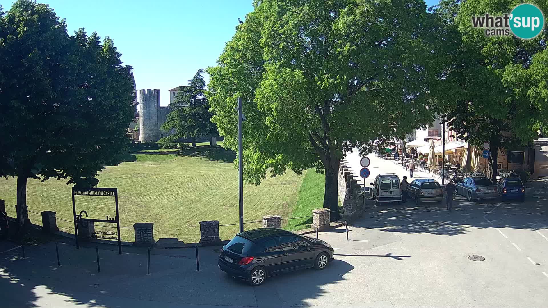 Live Svetvinčenat – view to Castle Morosini Grimani – Istria – Croatia