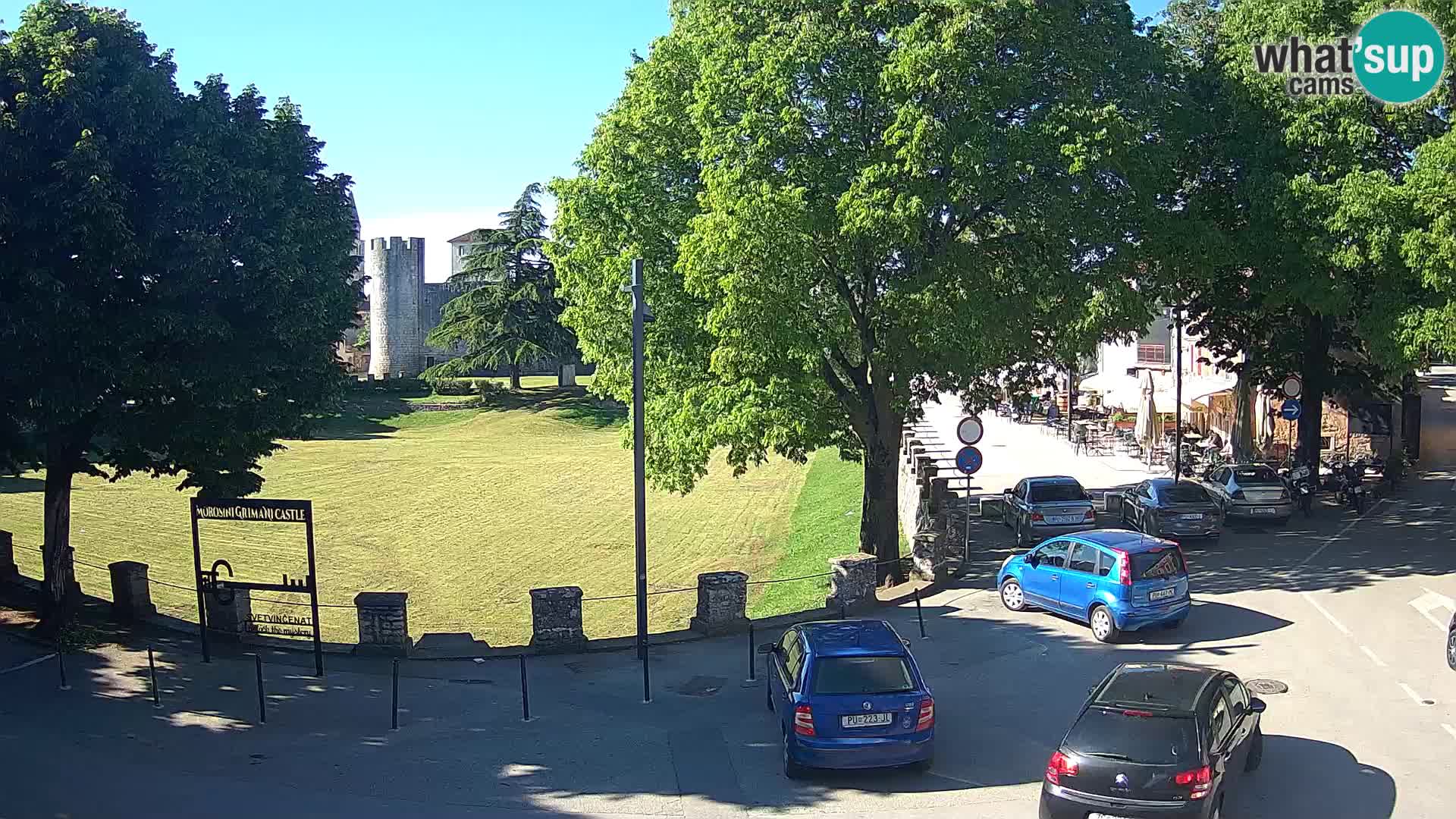 Live Svetvinčenat – view to Castle Morosini Grimani – Istria – Croatia