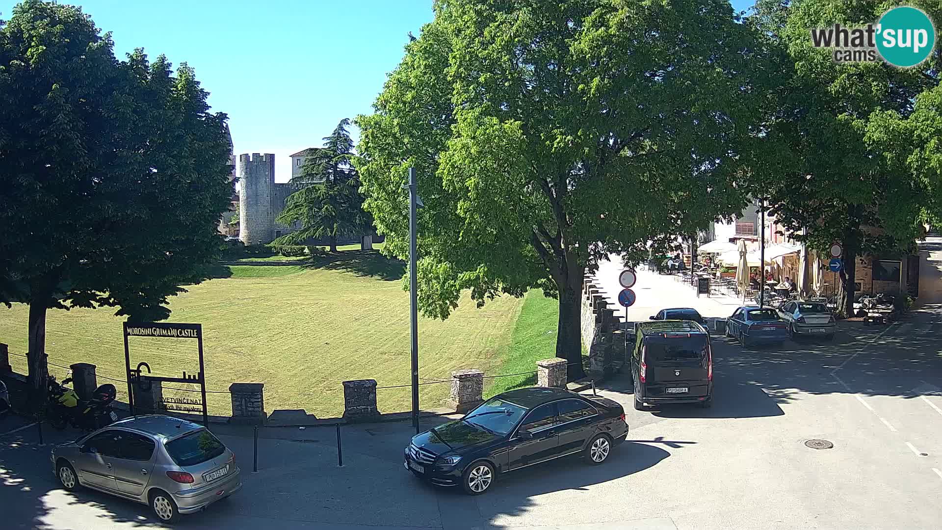 Live Svetvinčenat – view to Castle Morosini Grimani – Istria – Croatia
