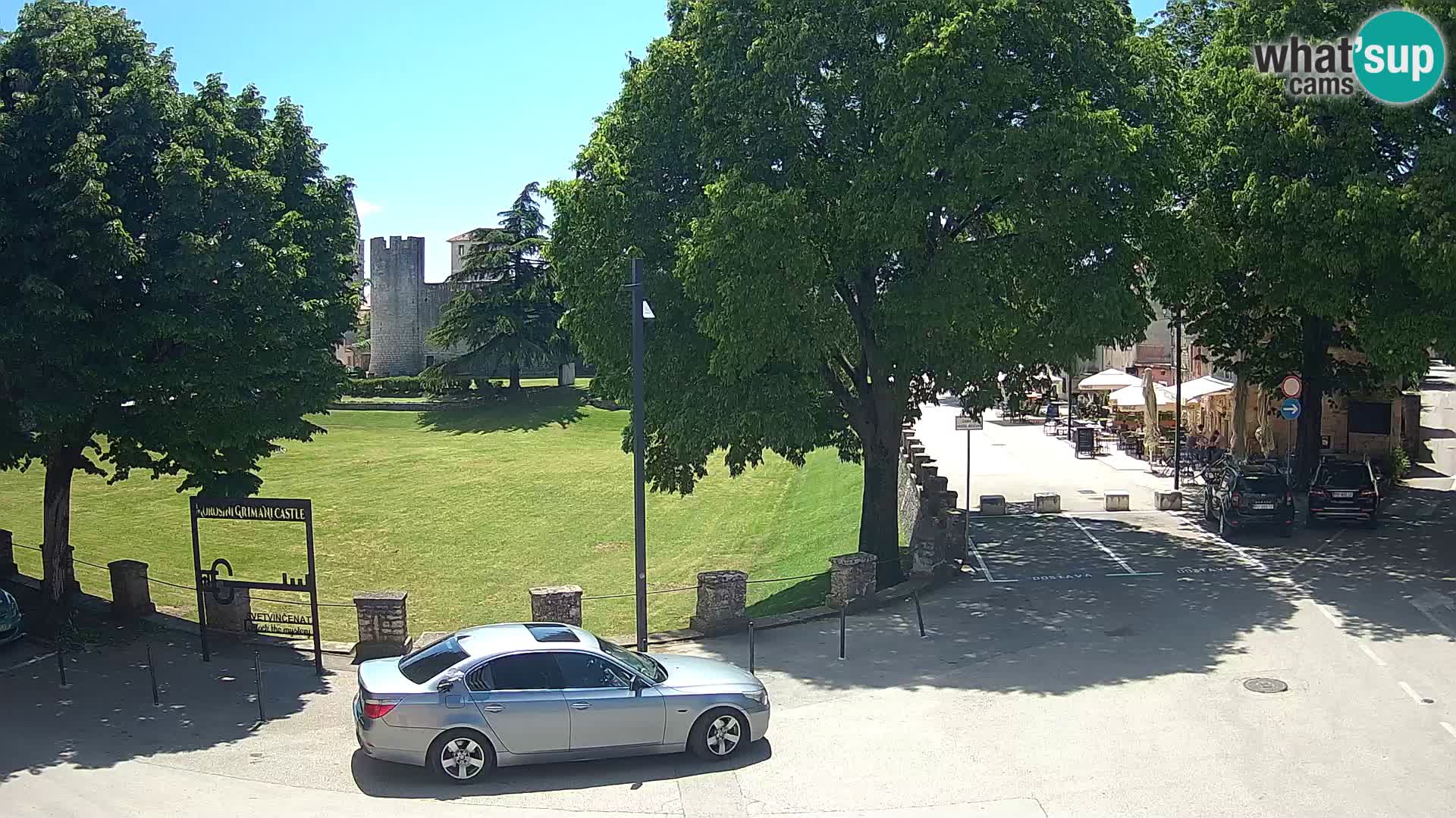 Live Svetvinčenat – view to Castle Morosini Grimani – Istria – Croatia