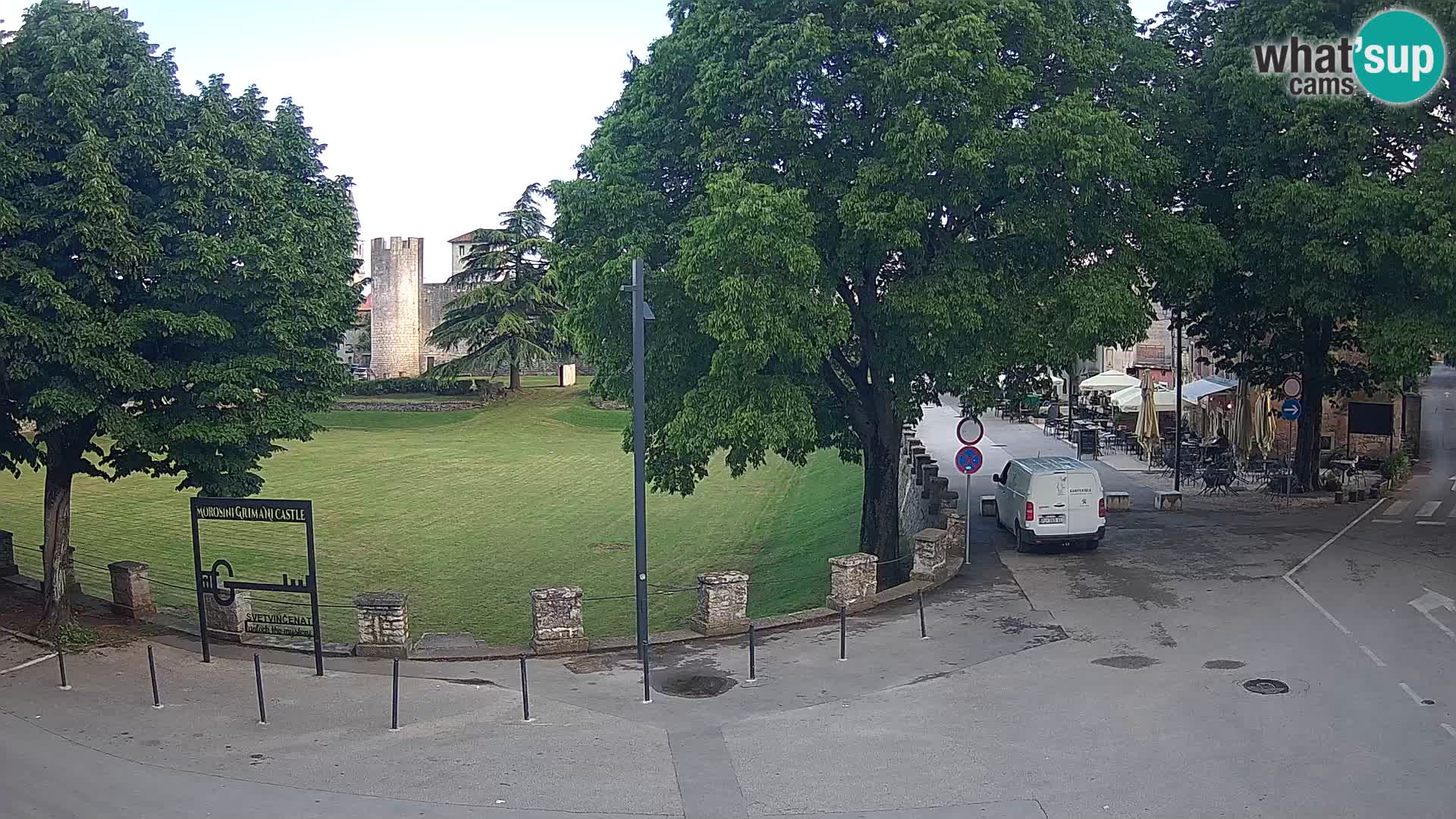 Live Svetvinčenat – view to Castle Morosini Grimani – Istria – Croatia