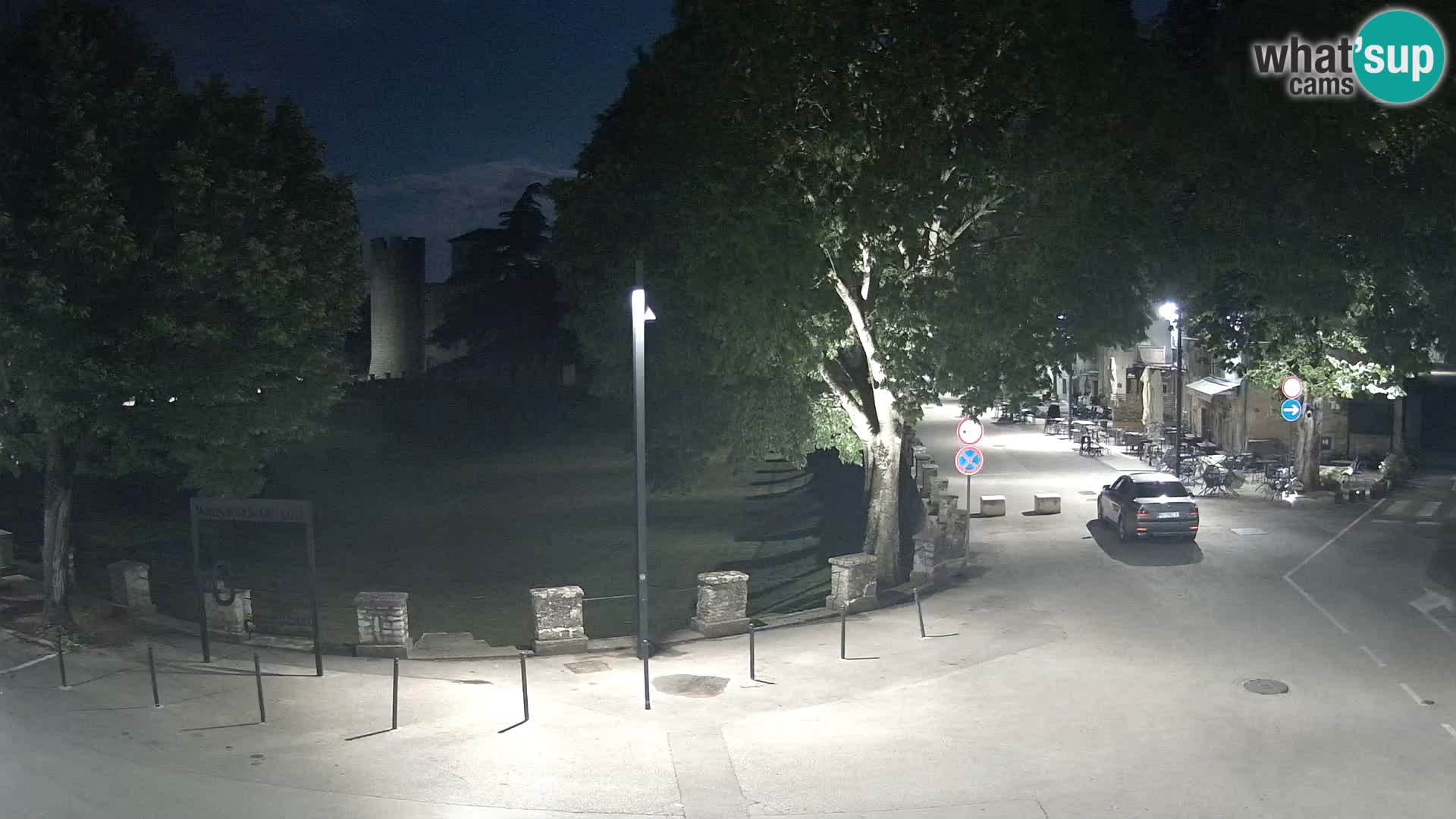 Live Svetvinčenat – view to Castle Morosini Grimani – Istria – Croatia