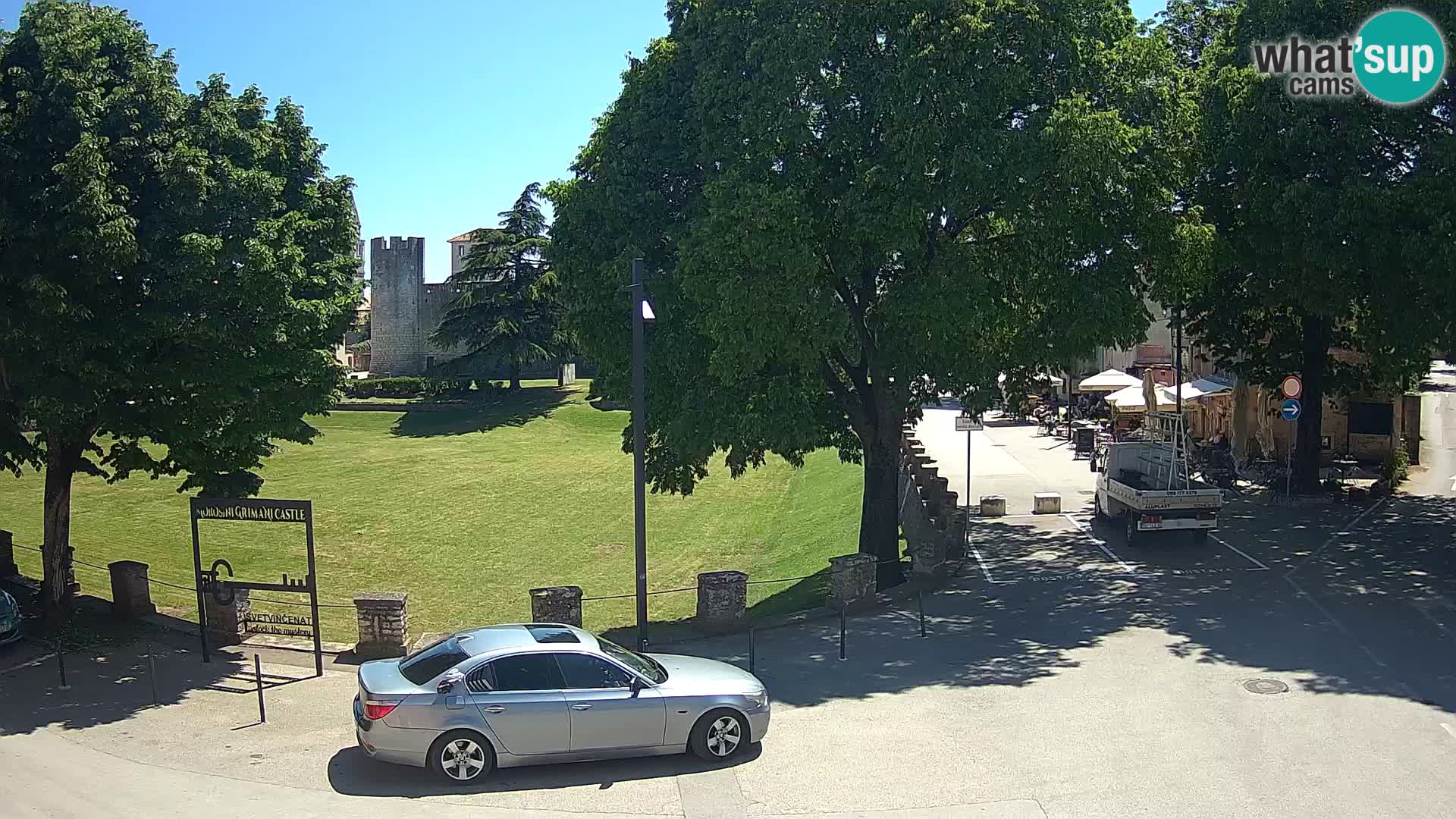 Live Svetvinčenat – view to Castle Morosini Grimani – Istria – Croatia