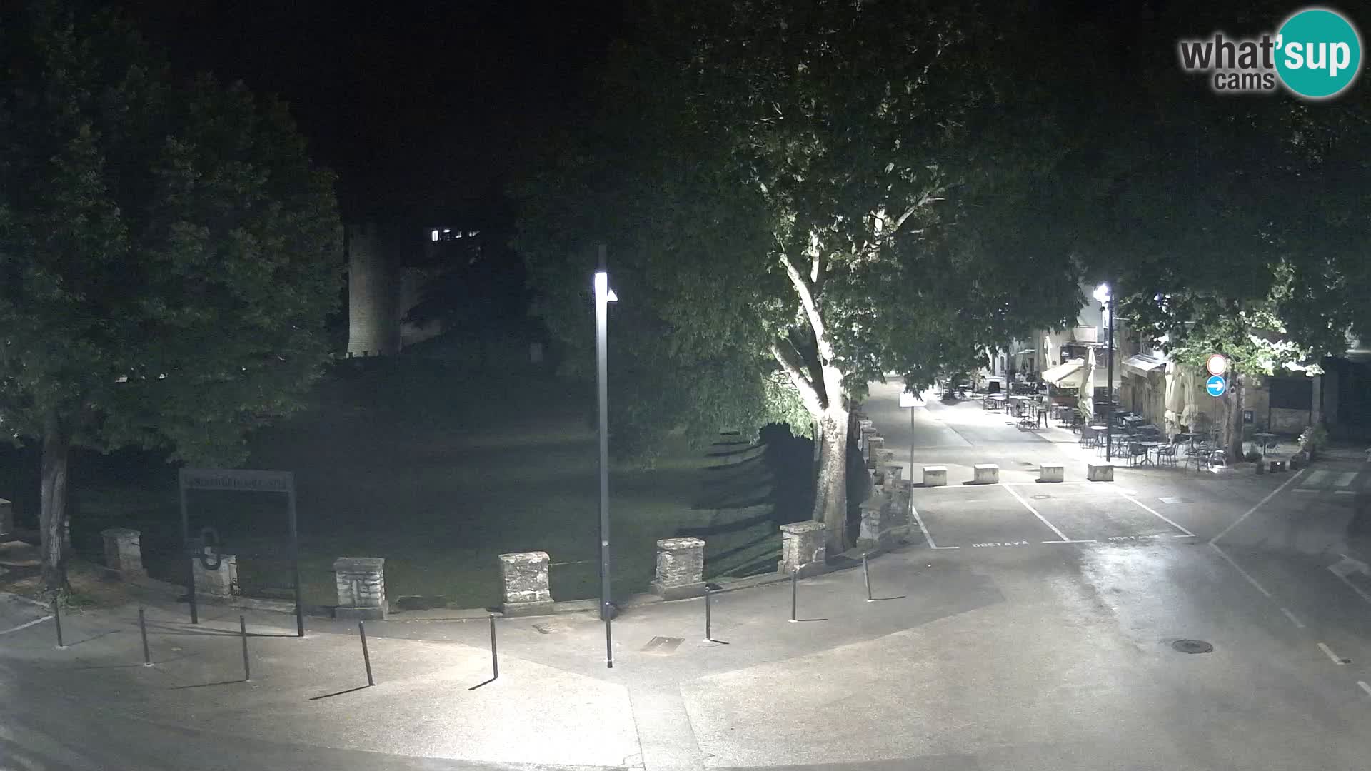 Live Svetvinčenat – view to Castle Morosini Grimani – Istria – Croatia