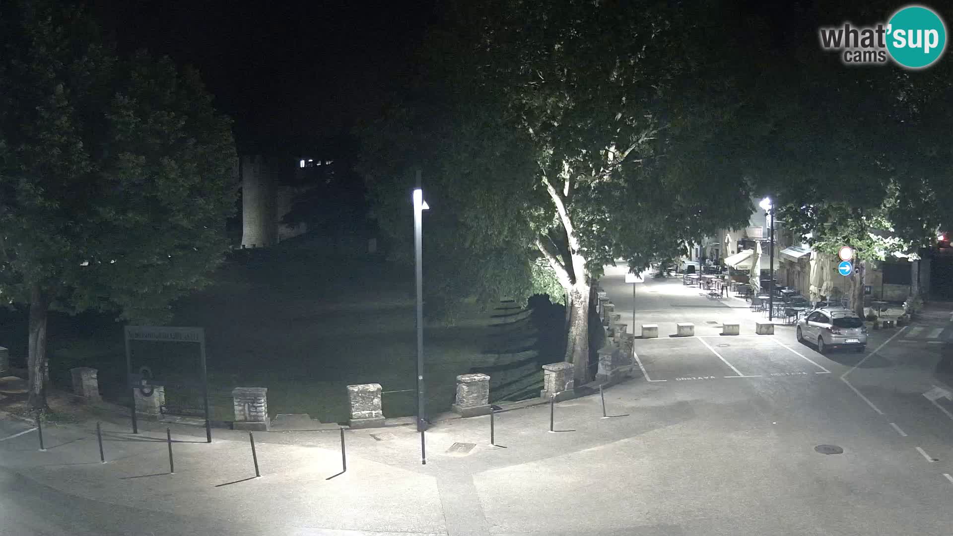 Live Svetvinčenat – view to Castle Morosini Grimani – Istria – Croatia