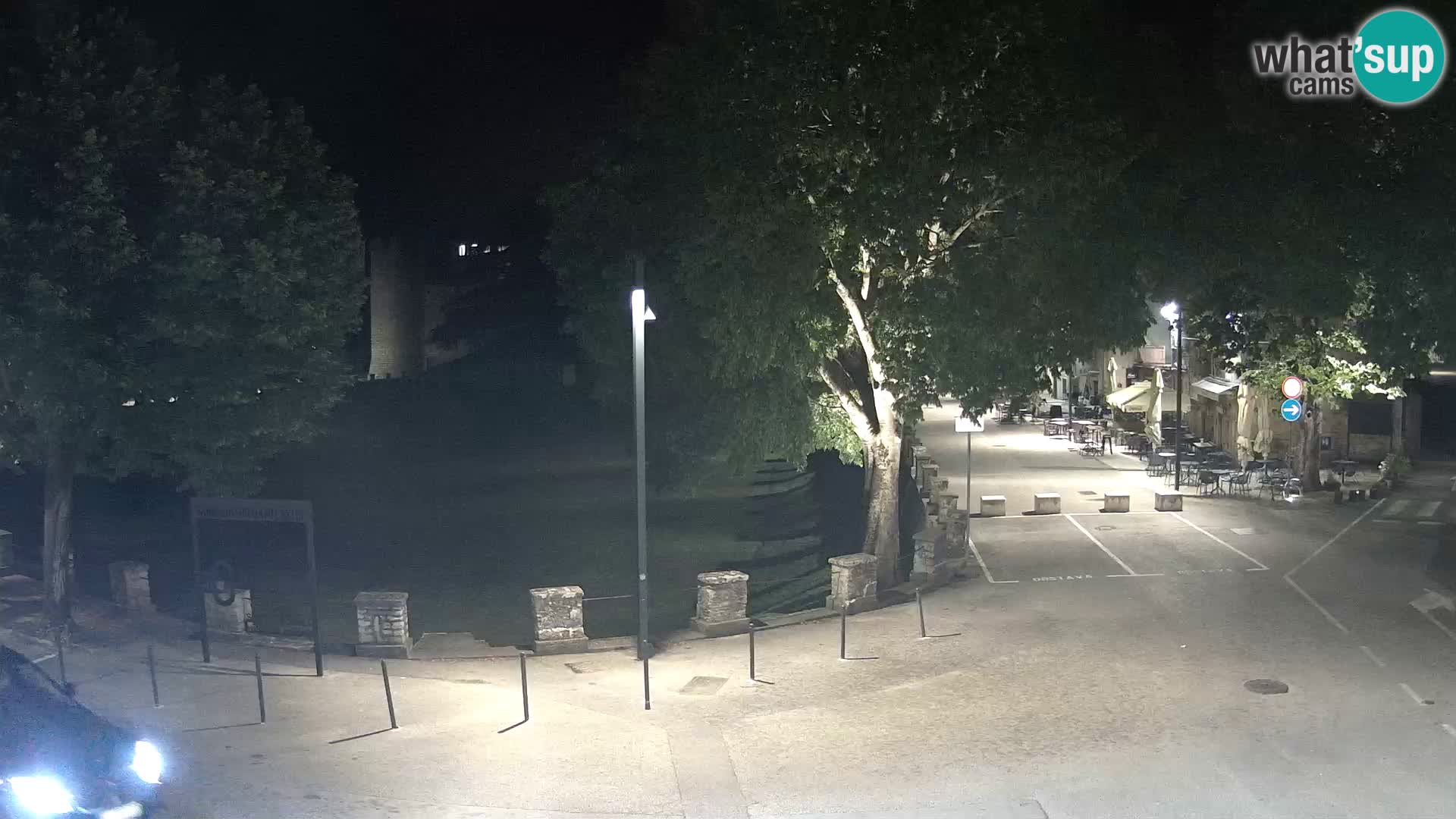 Live Svetvinčenat – view to Castle Morosini Grimani – Istria – Croatia