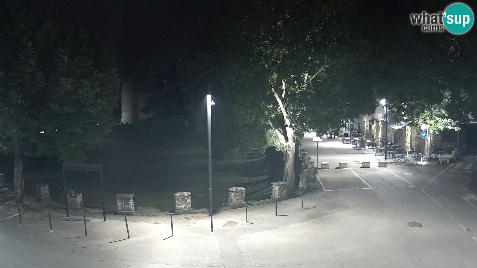LIVE Svetvinčenat – vista al castillo Morosini Grimani – Istria – Croacia