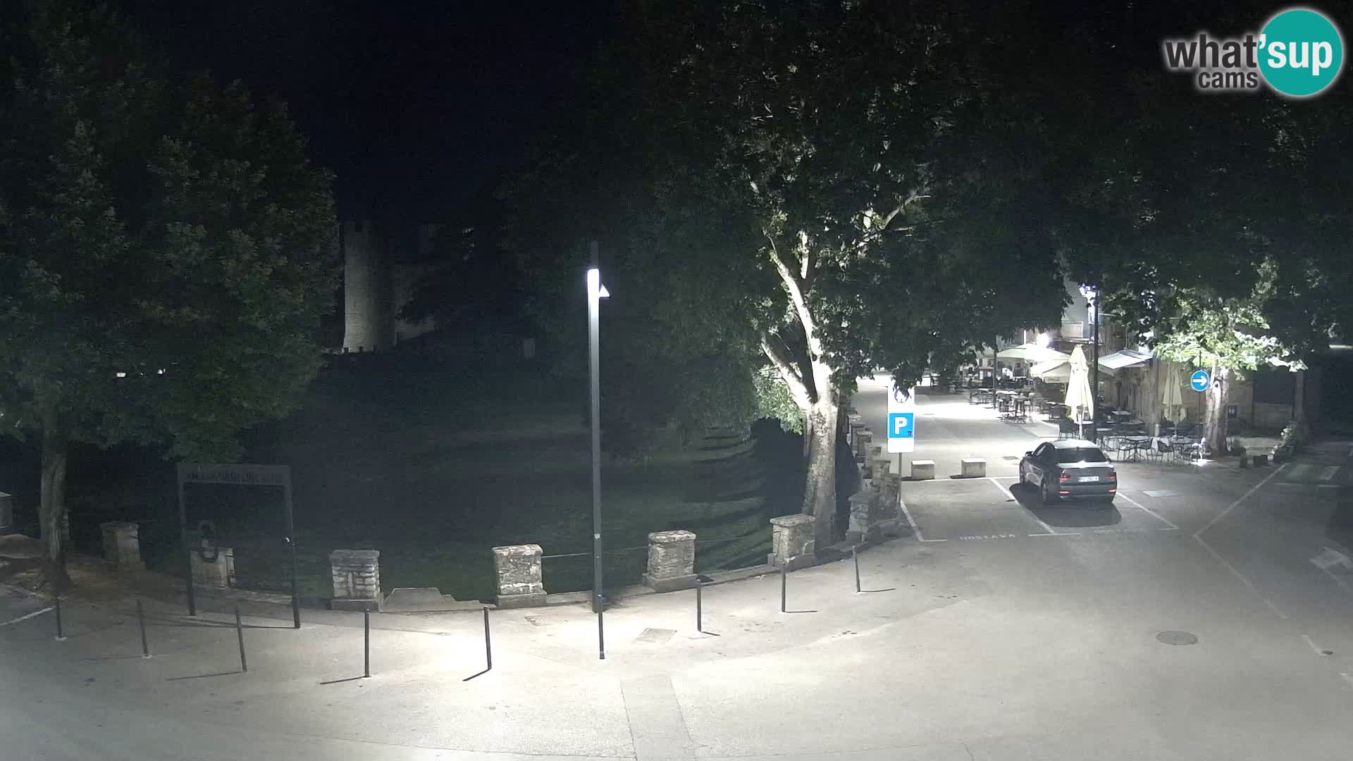 LIVE Svetvinčenat – vista al castillo Morosini Grimani – Istria – Croacia
