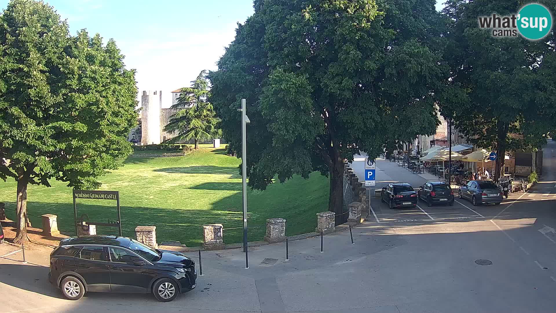 Live Svetvinčenat – view to Castle Morosini Grimani – Istria – Croatia