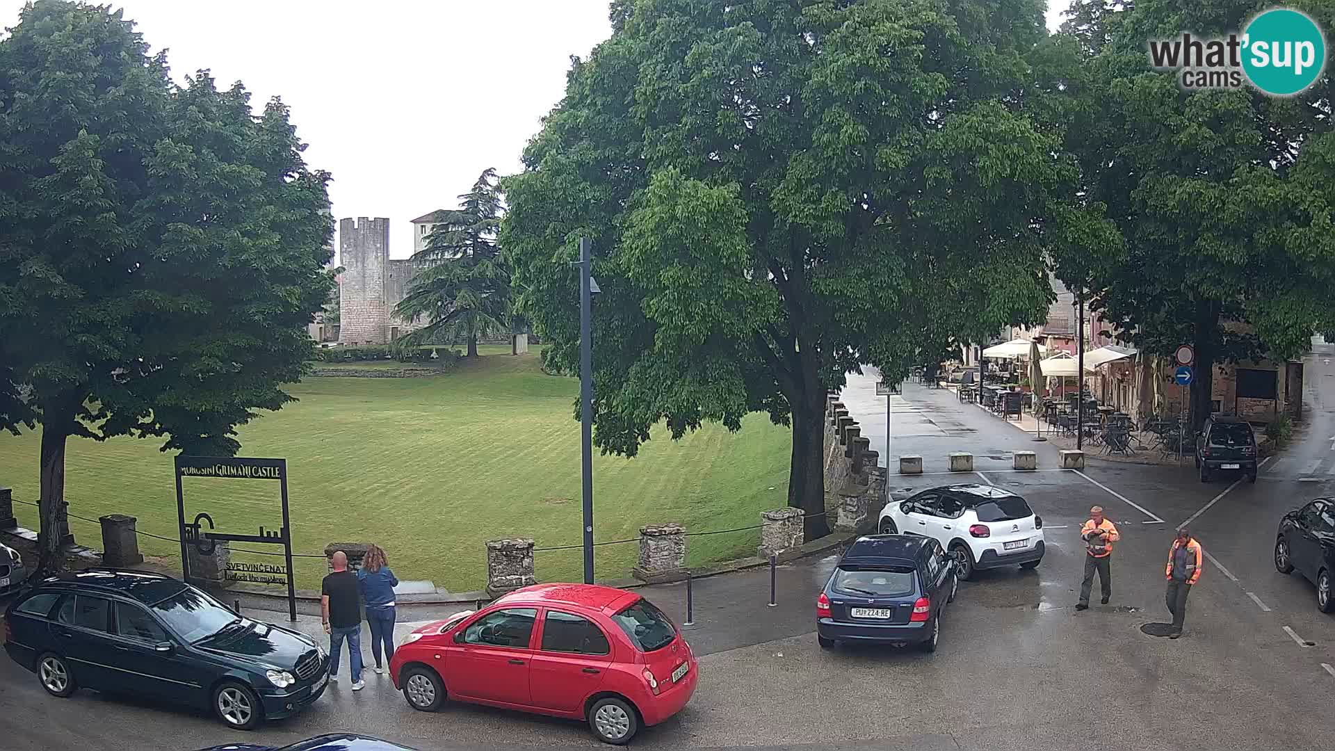 Live Svetvinčenat – view to Castle Morosini Grimani – Istria – Croatia