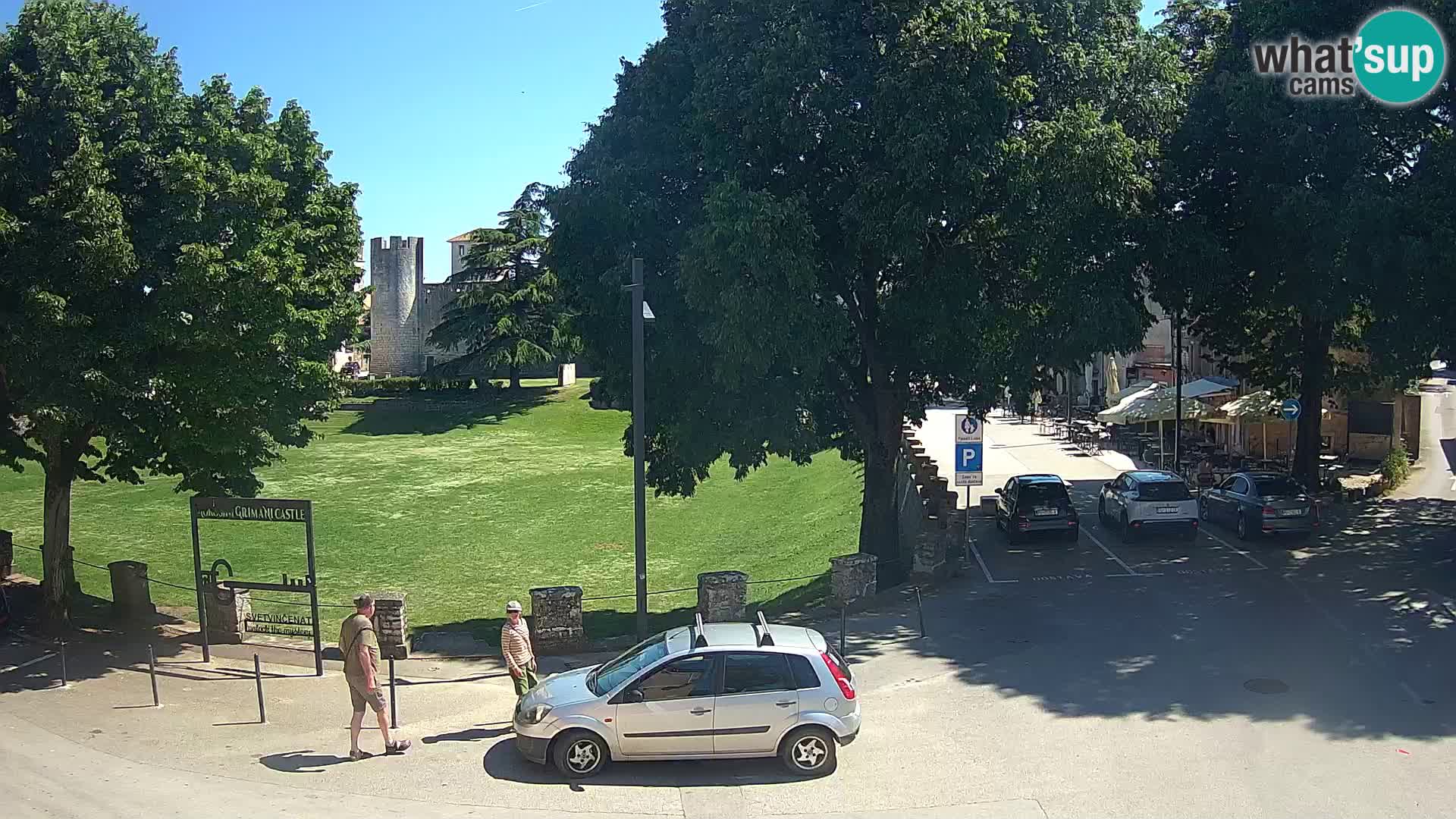 Live Svetvinčenat – view to Castle Morosini Grimani – Istria – Croatia