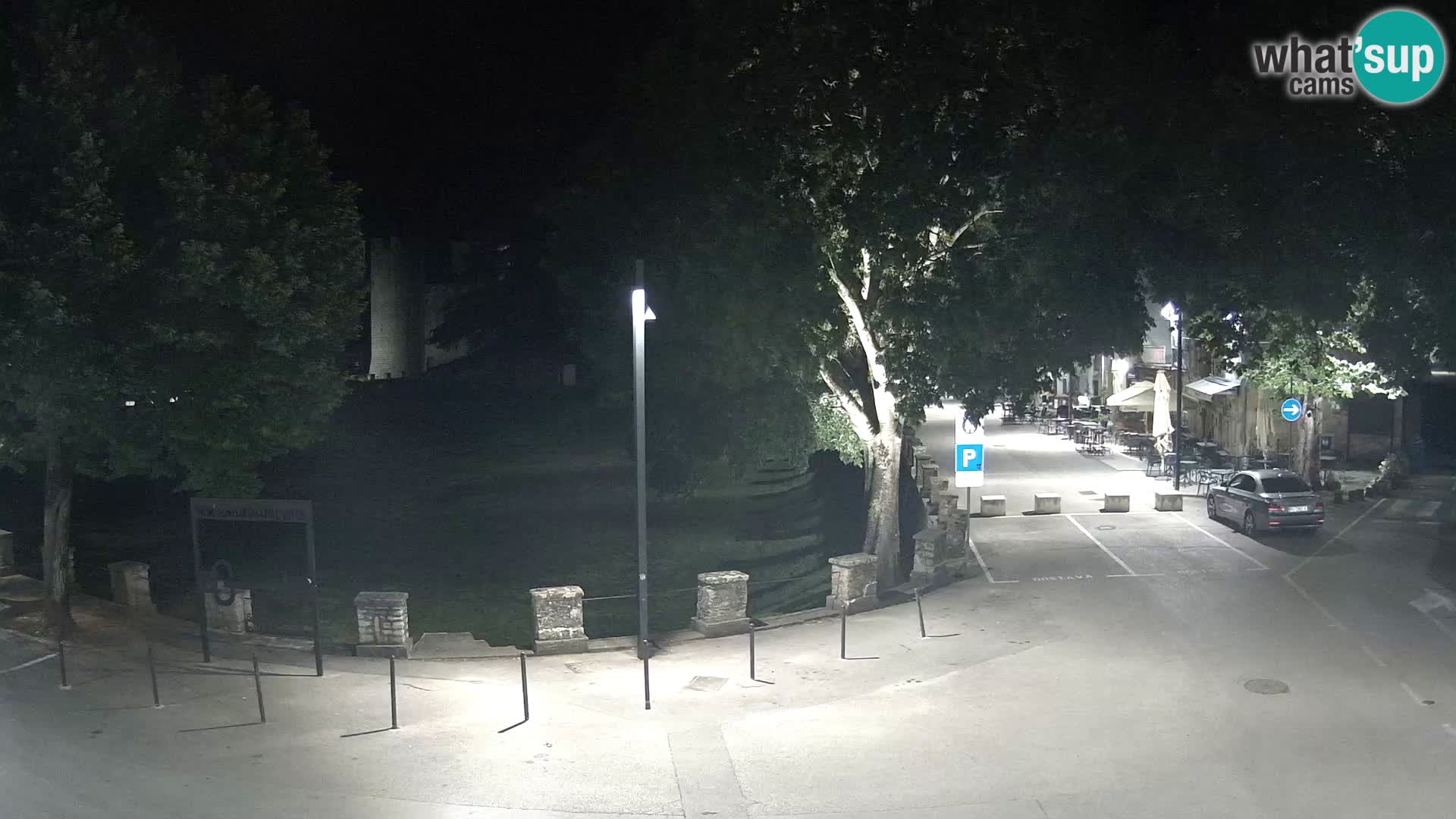 Live Svetvinčenat – view to Castle Morosini Grimani – Istria – Croatia
