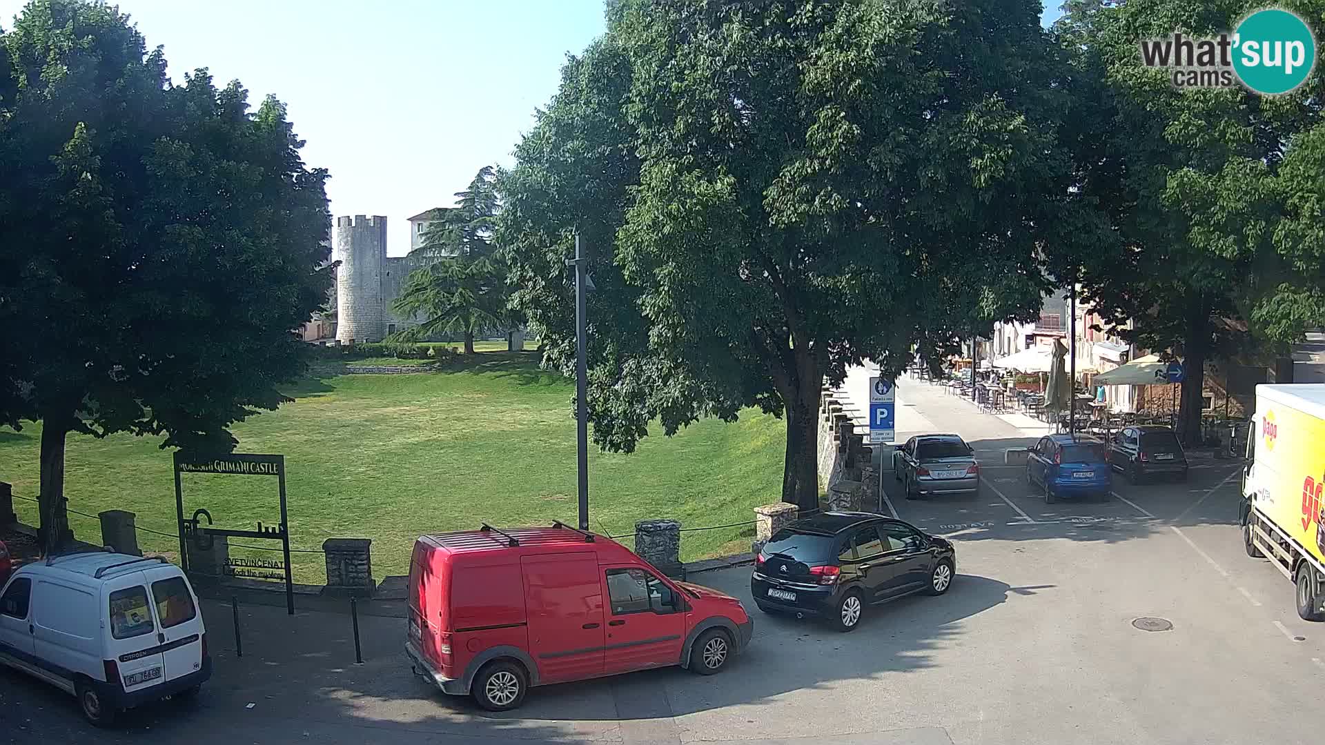 Live Svetvinčenat – view to Castle Morosini Grimani – Istria – Croatia