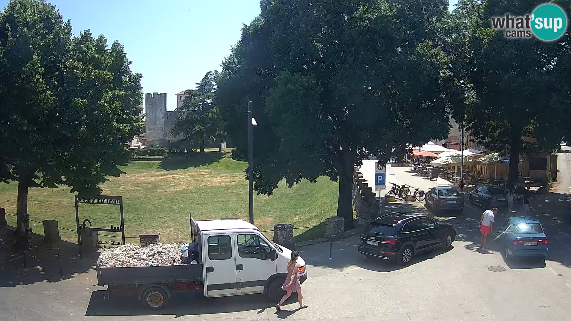 Live Svetvinčenat – view to Castle Morosini Grimani – Istria – Croatia