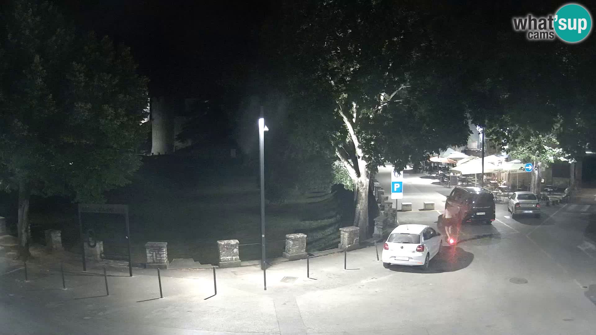Live Svetvinčenat – Blick auf Schloss Morosini Grimani – Istrien – Kroatien