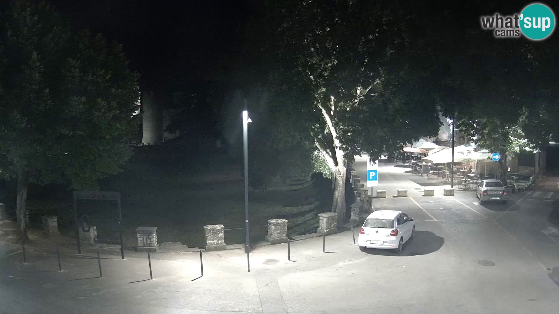 Live Svetvinčenat – Blick auf Schloss Morosini Grimani – Istrien – Kroatien