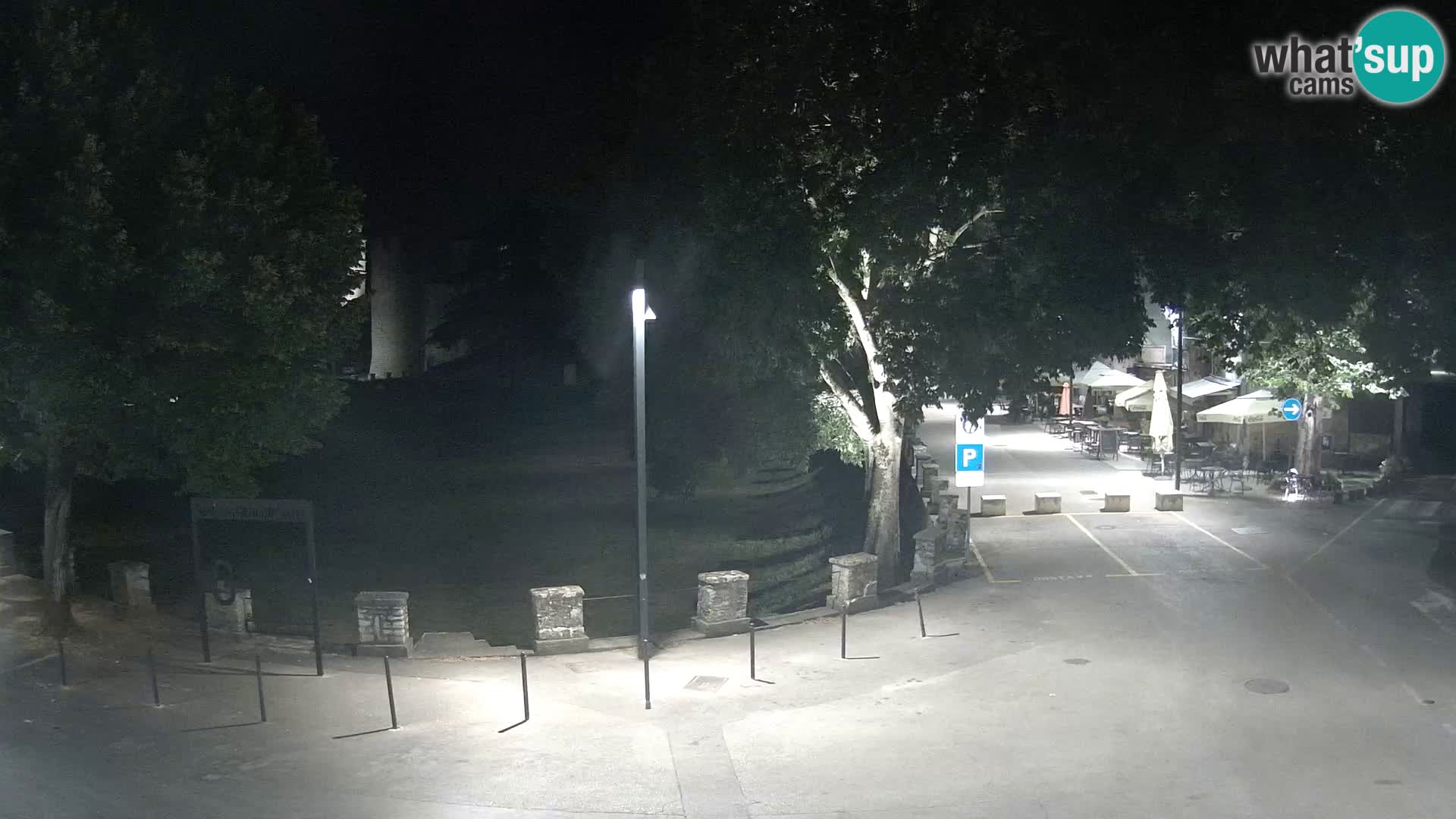 Live Svetvinčenat – view to Castle Morosini Grimani – Istria – Croatia