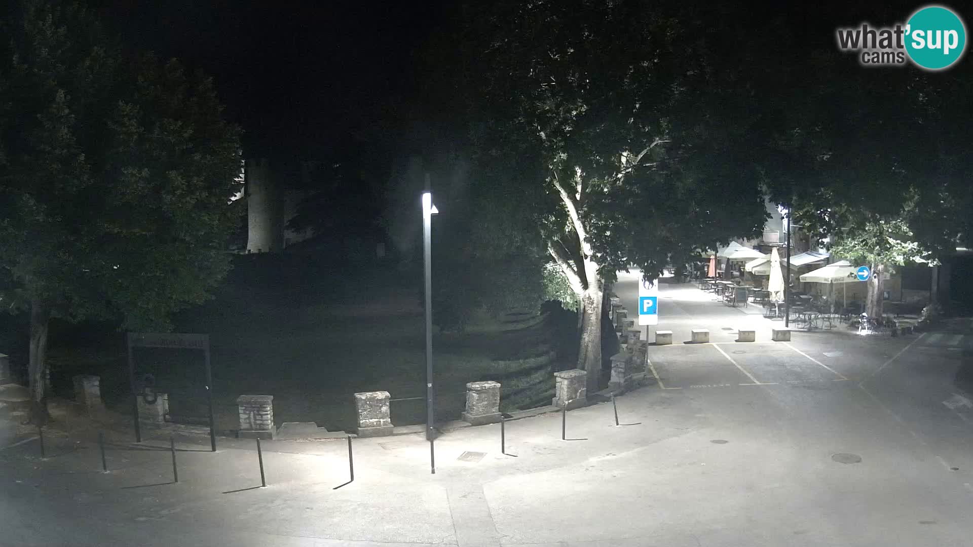 Live Svetvinčenat – vue sur le château Morosini Grimani – Istrie – Croatie