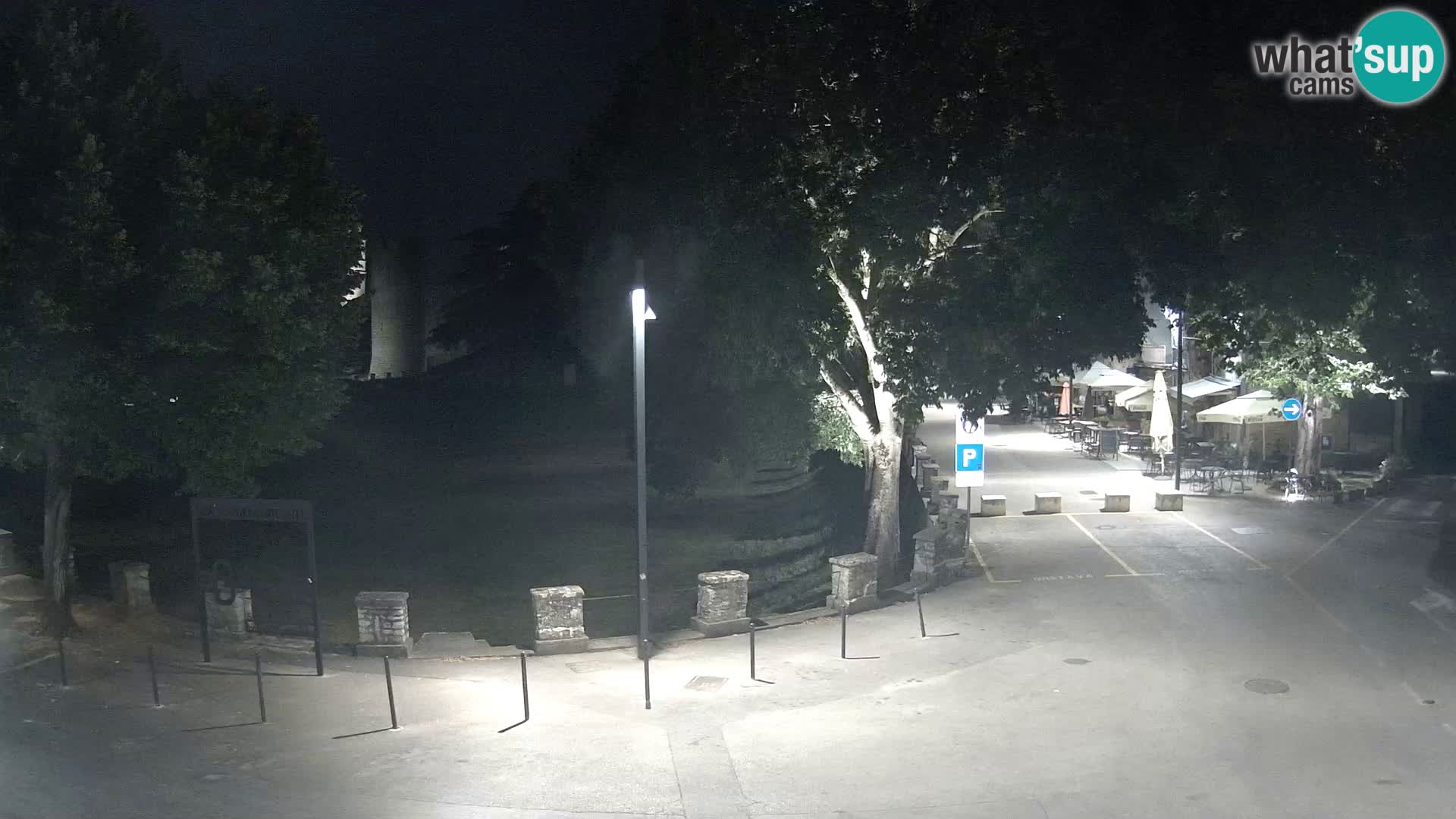 Live Svetvinčenat (Sanvincenti) – vista sul castello Morosini Grimani – Istria – Croazia