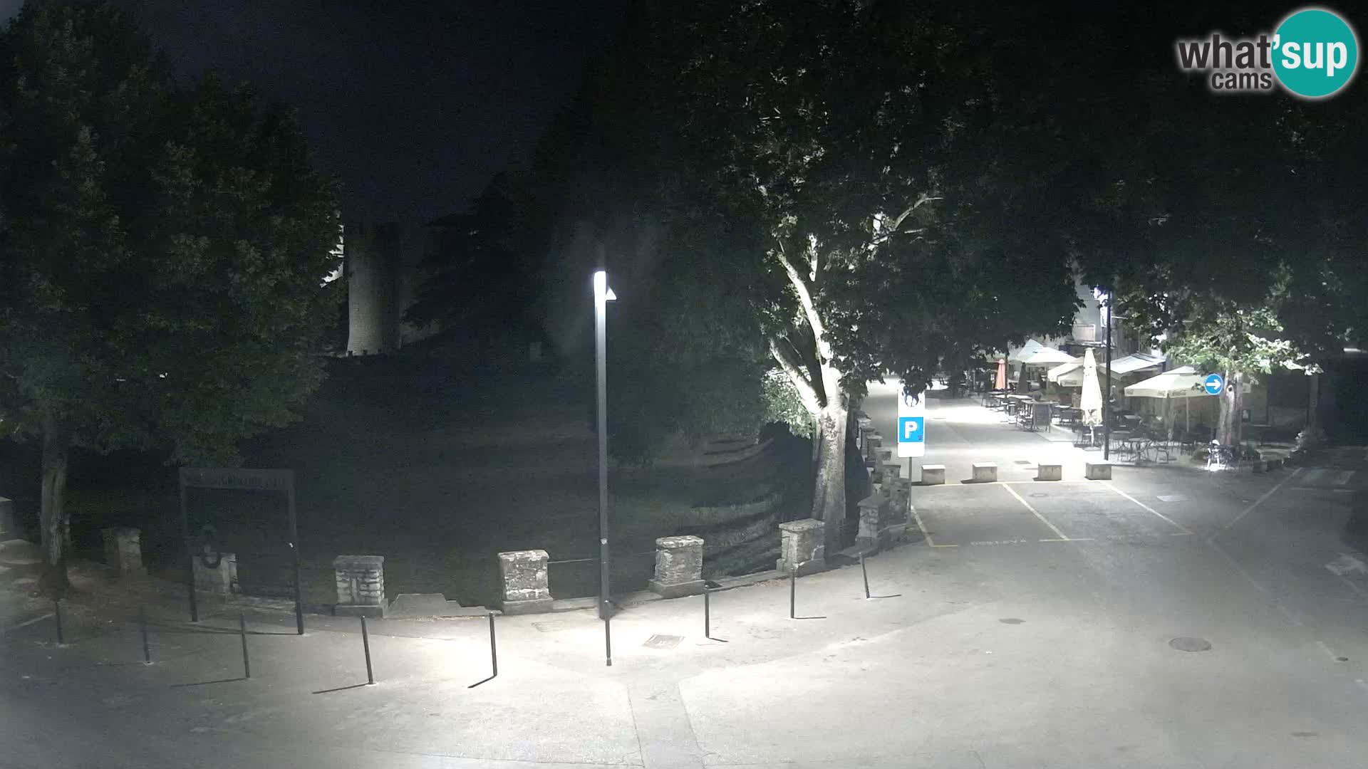 Live Svetvinčenat (Sanvincenti) – vista sul castello Morosini Grimani – Istria – Croazia