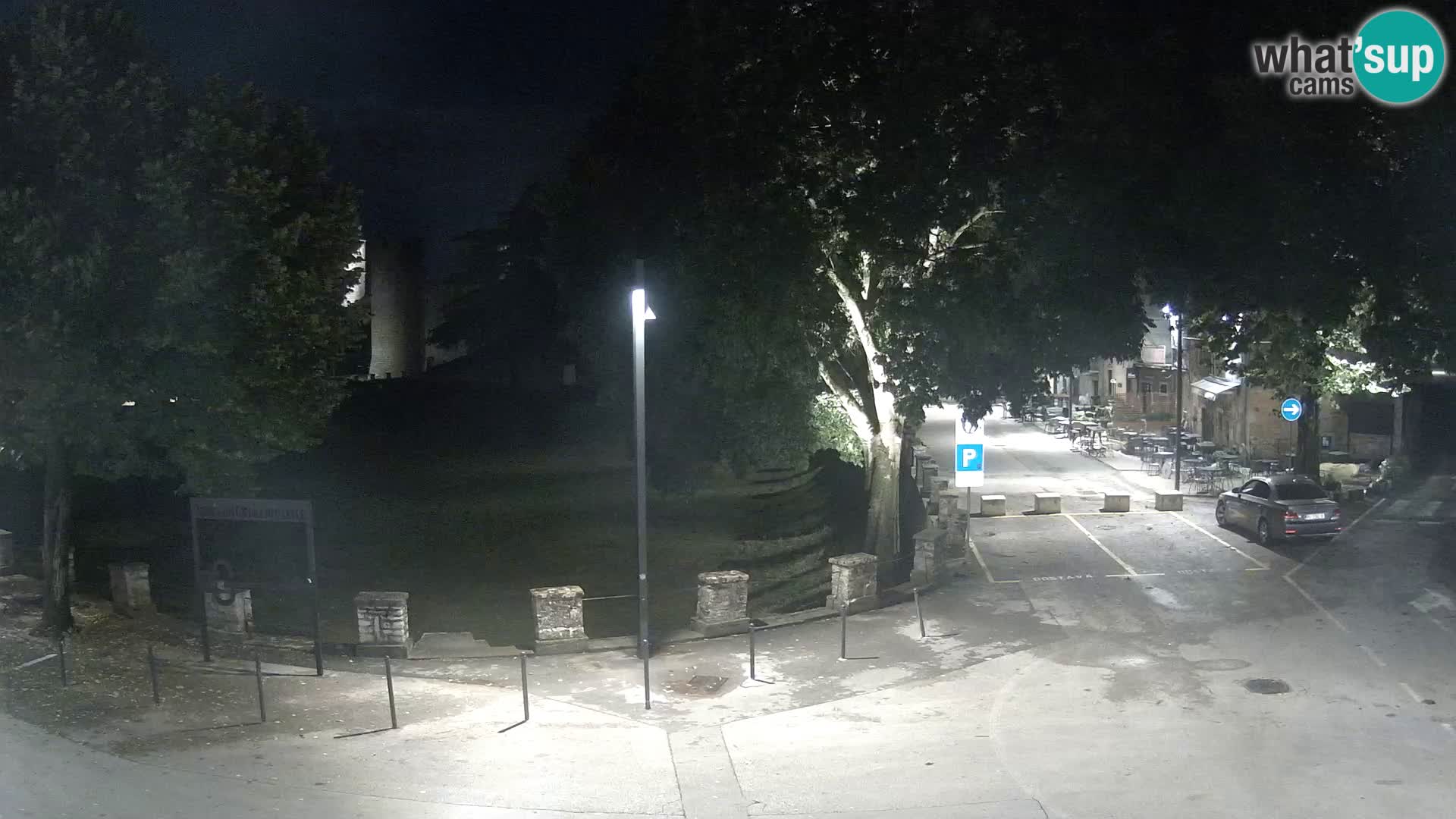 Live Svetvinčenat – vue sur le château Morosini Grimani – Istrie – Croatie