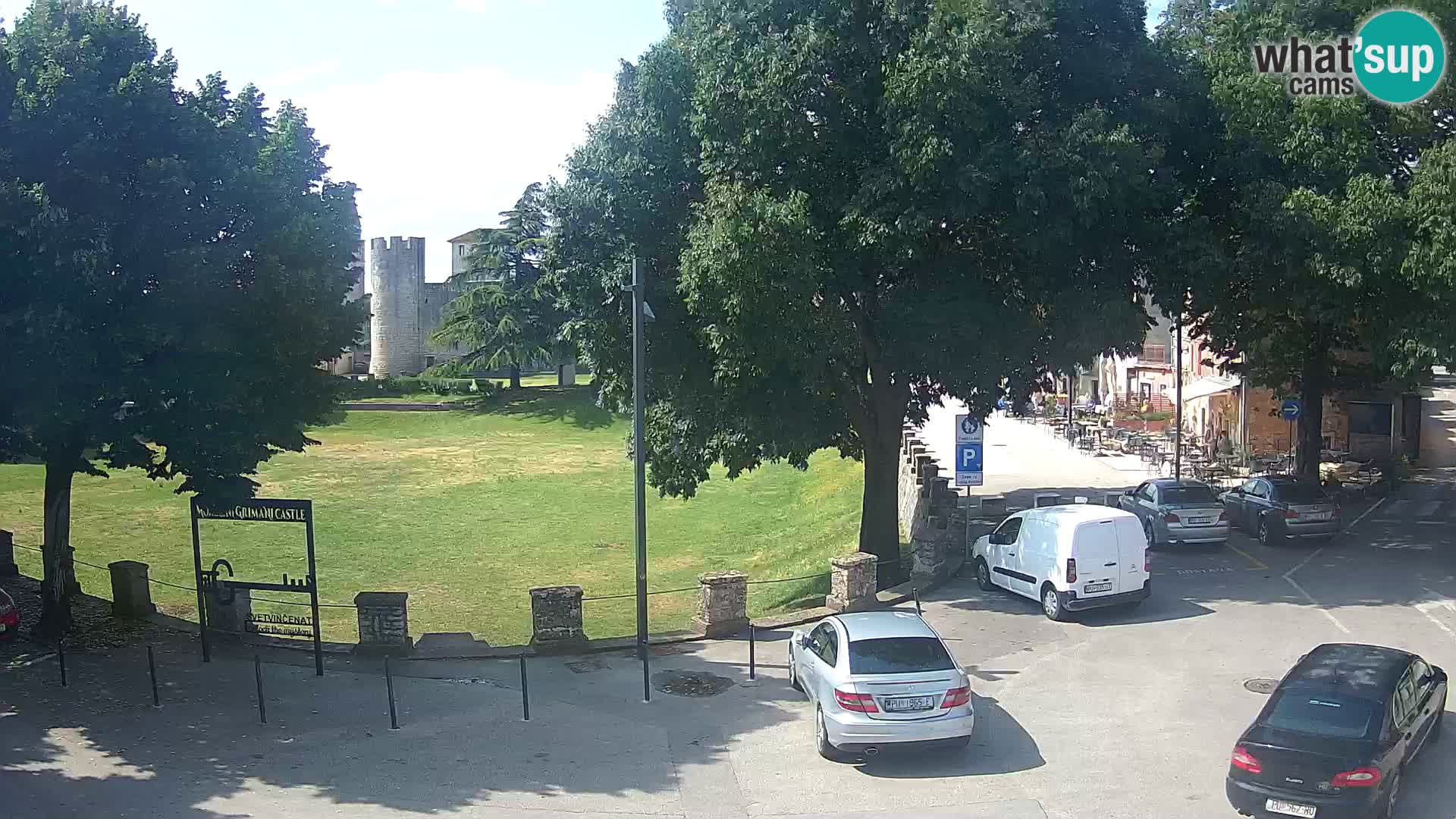 Live Svetvinčenat – view to Castle Morosini Grimani – Istria – Croatia