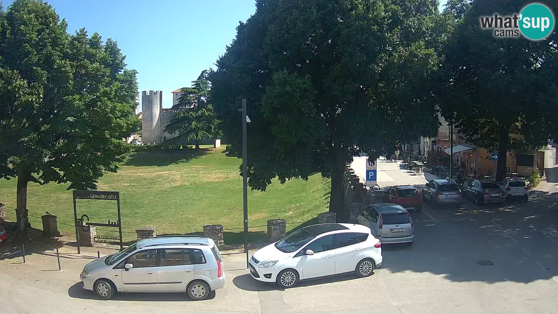 Live Svetvinčenat – view to Castle Morosini Grimani – Istria – Croatia