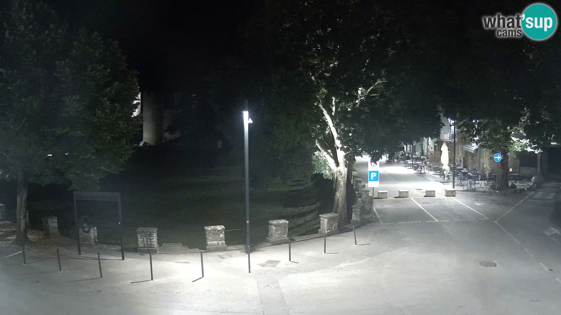 Live Svetvinčenat – view to Castle Morosini Grimani – Istria – Croatia