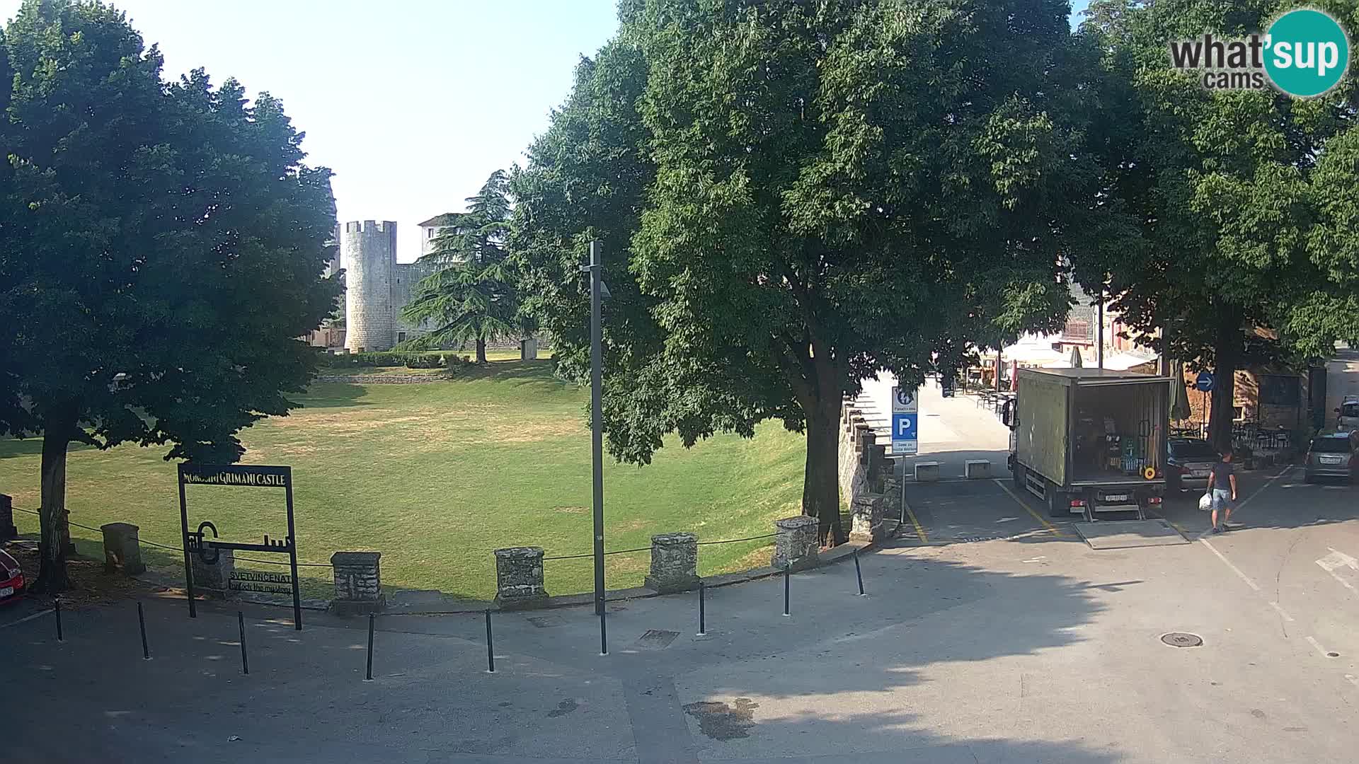 Live Svetvinčenat – view to Castle Morosini Grimani – Istria – Croatia